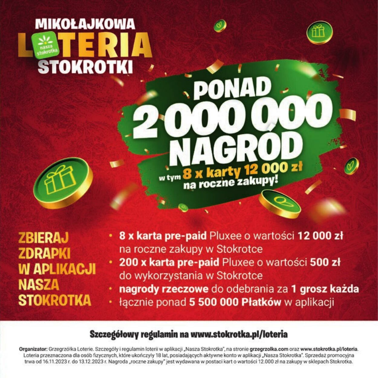 Gazetka Stokrotka 16.11.2023 - 06.12.2023