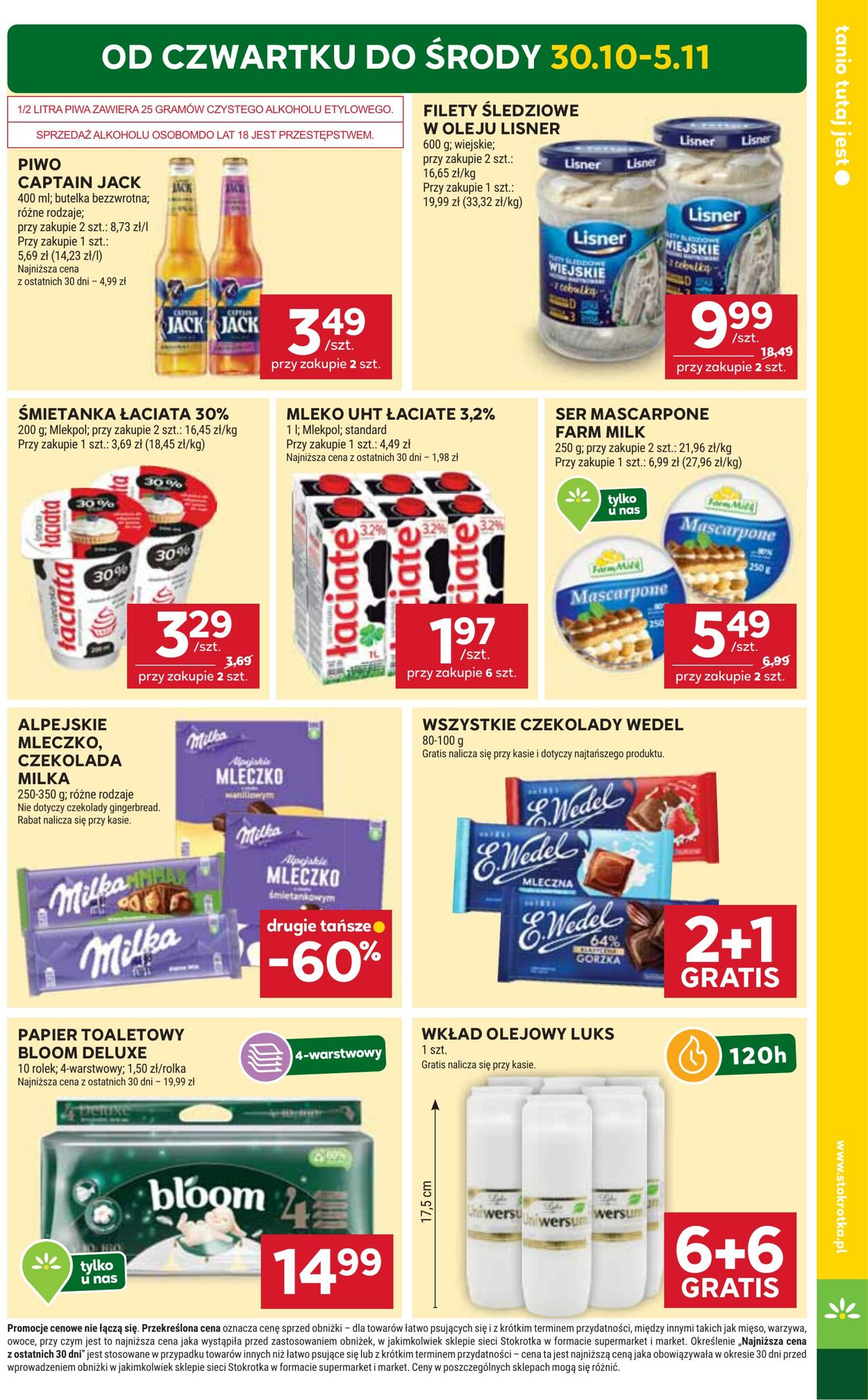 Gazetka Stokrotka 30.10.2025 - 05.11.2025