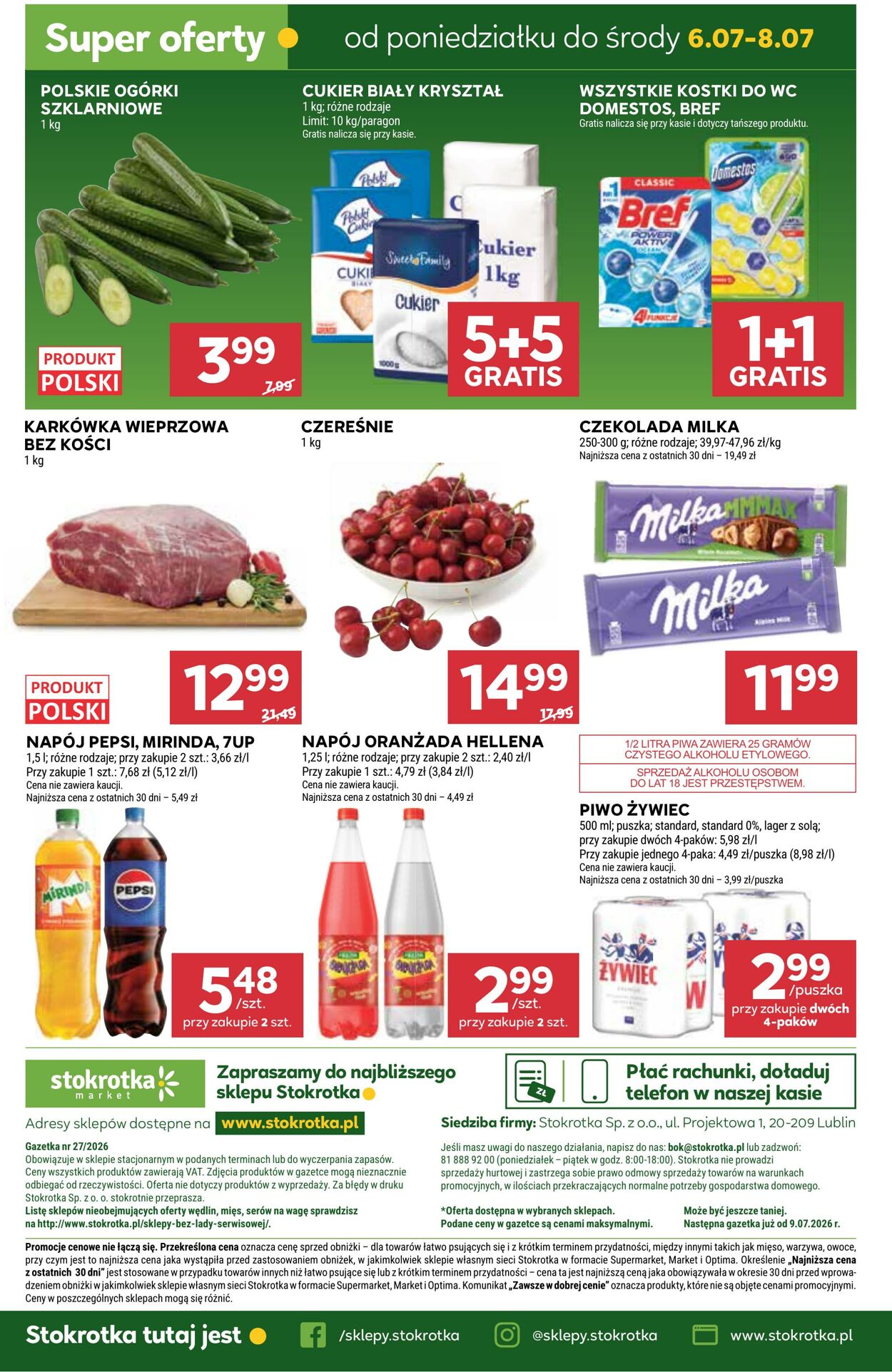 Gazetka Stokrotka 02.07.2026 - 08.07.2026