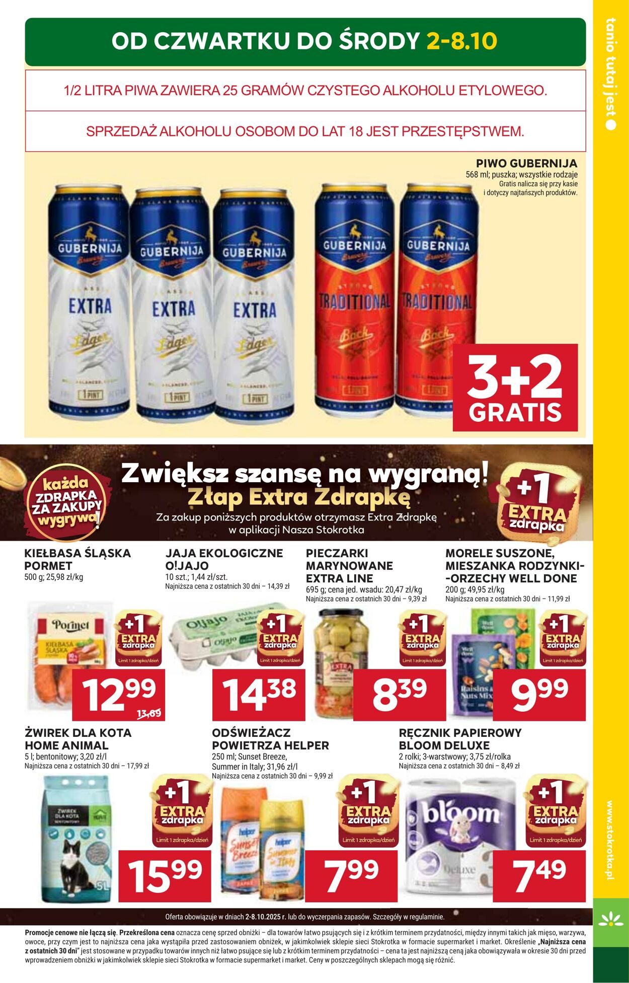 Gazetka Stokrotka 02.10.2025 - 08.10.2025