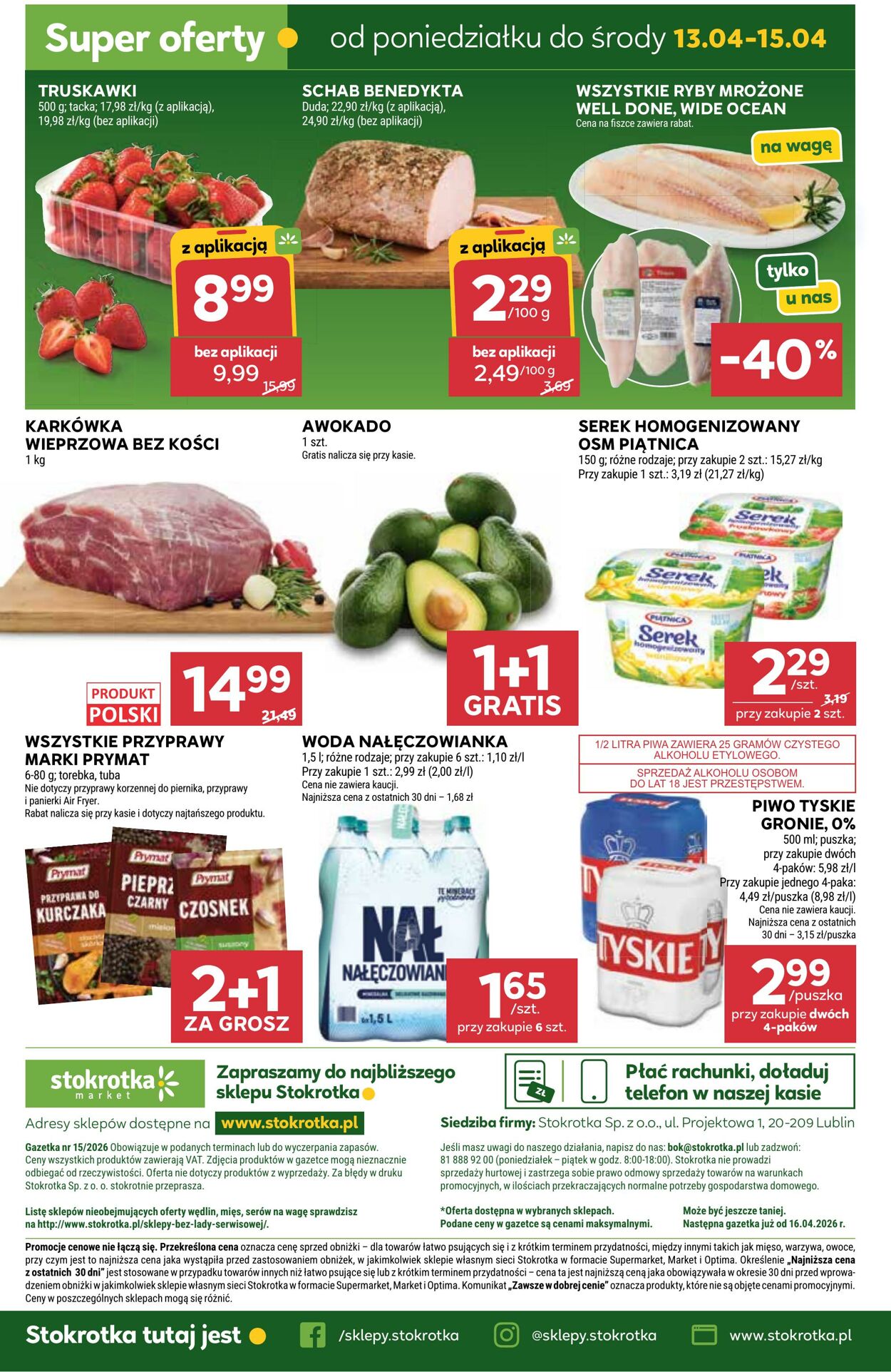 Gazetka Stokrotka 09.04.2026 - 15.04.2026