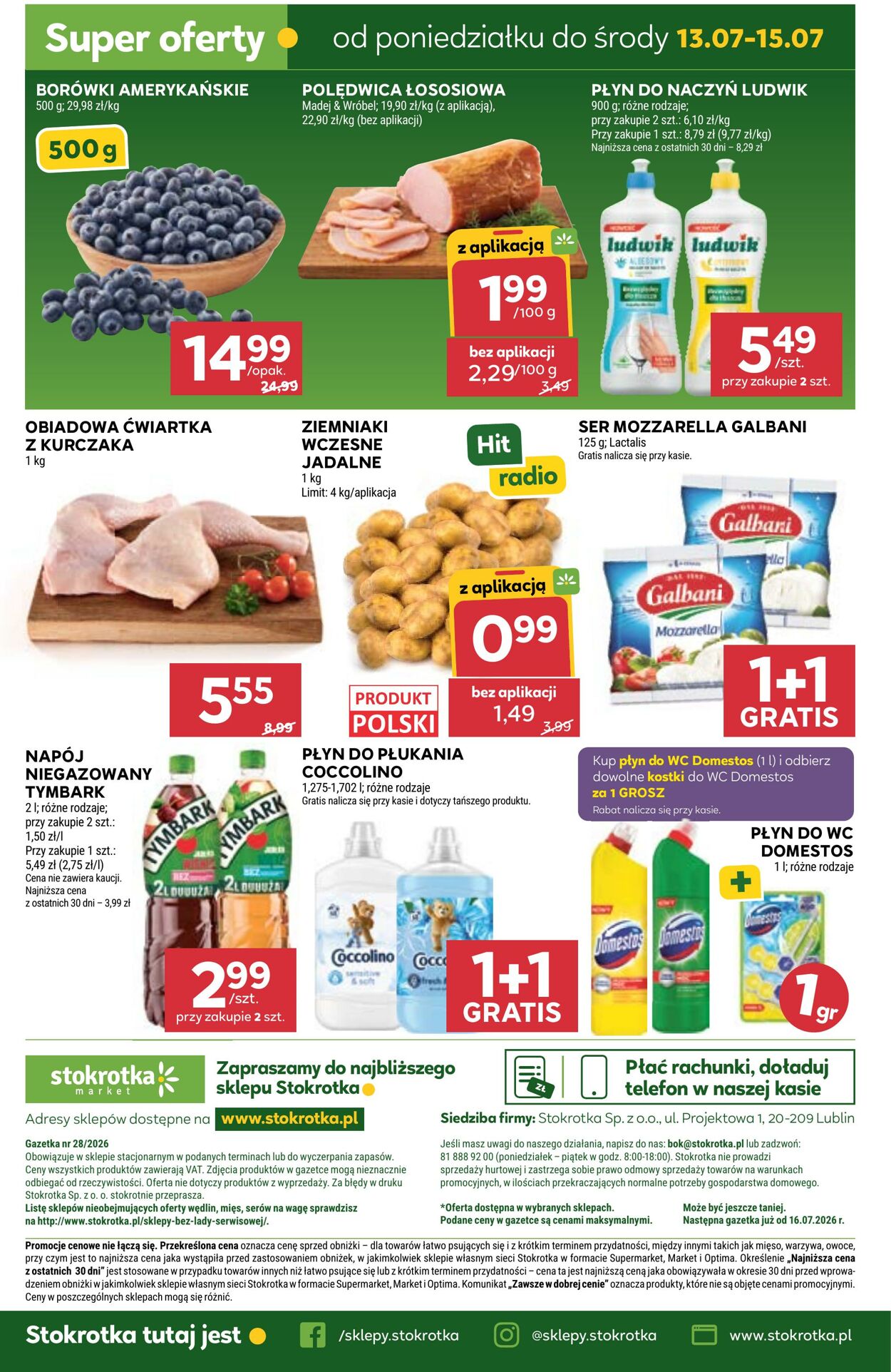 Gazetka Stokrotka 09.07.2026 - 15.07.2026