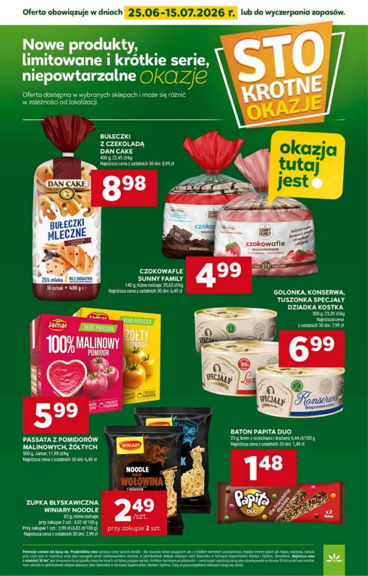 Gazetka Stokrotka 25.06.2026 - 01.07.2026