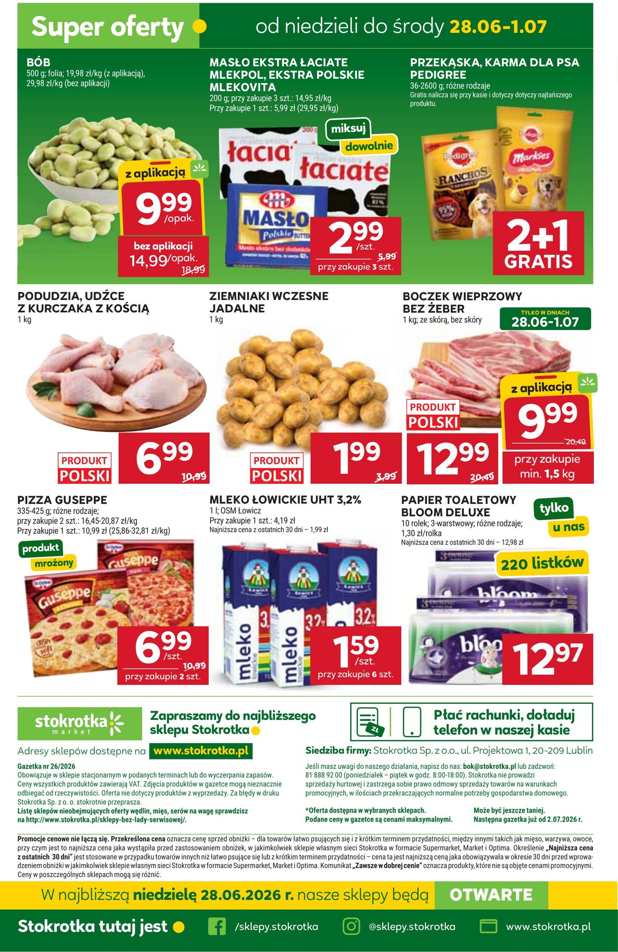 Gazetka Stokrotka 25.06.2026 - 01.07.2026