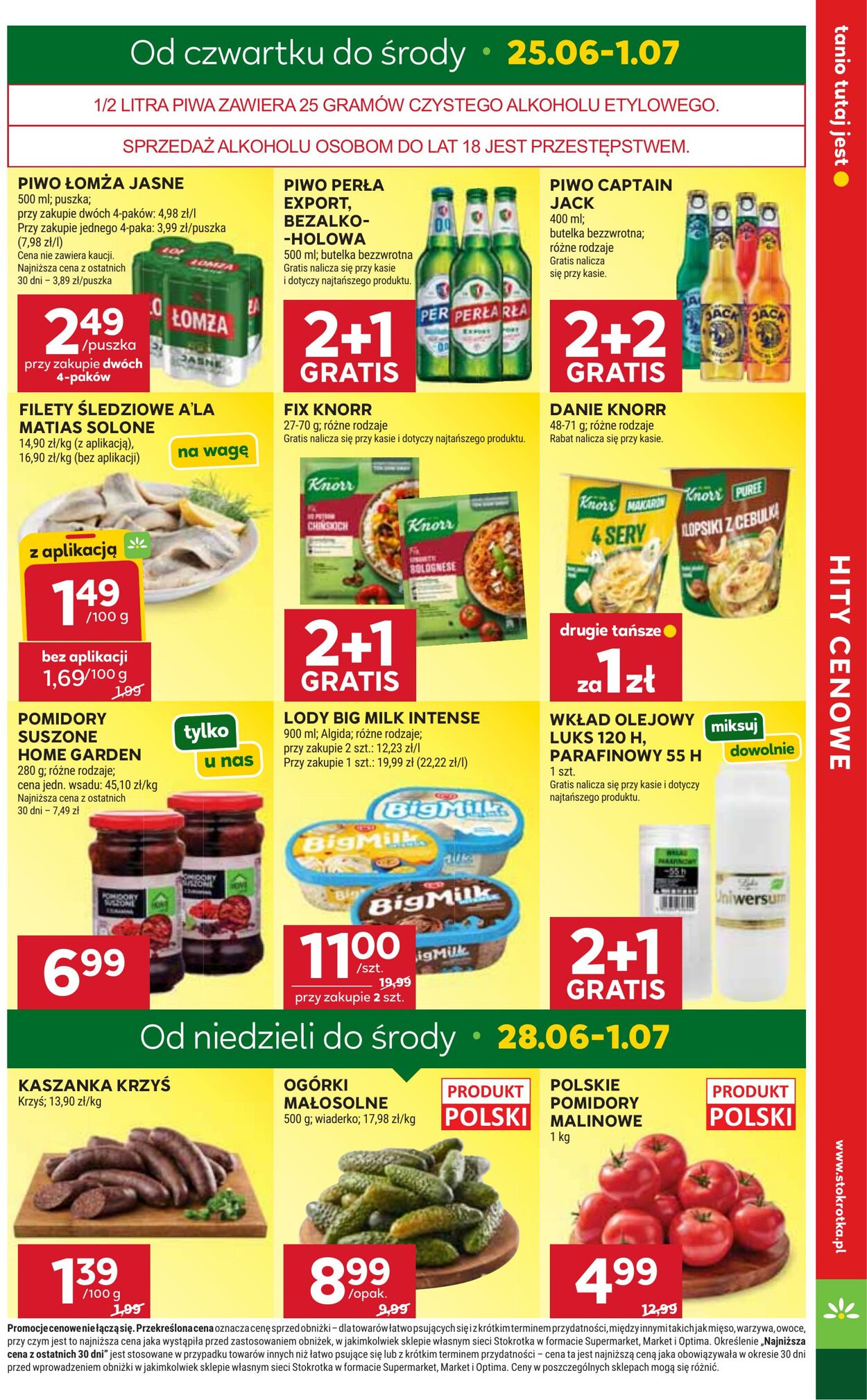 Gazetka Stokrotka 25.06.2026 - 01.07.2026