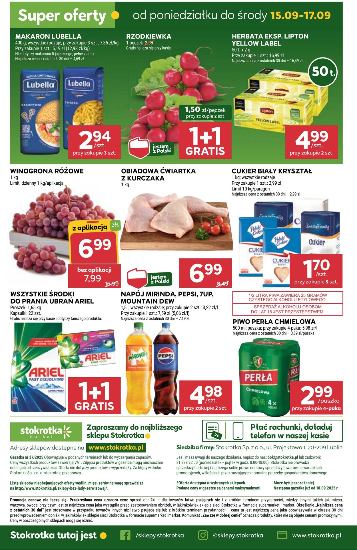 Gazetka Stokrotka 11.09.2025 - 17.09.2025
