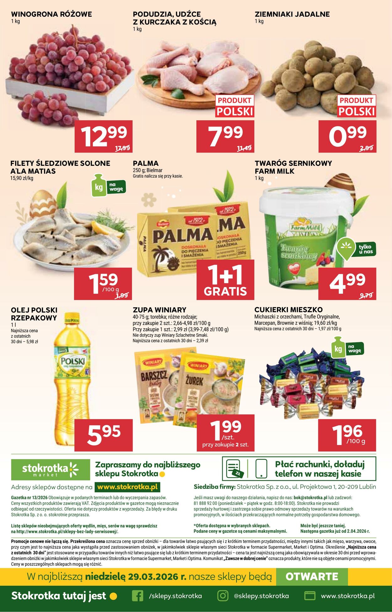 Gazetka Stokrotka 26.03.2026 - 01.04.2026