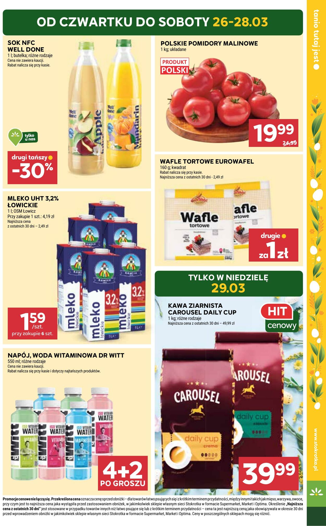 Gazetka Stokrotka 26.03.2026 - 01.04.2026