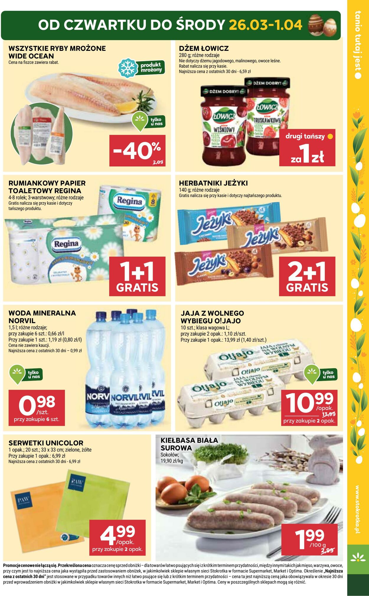Gazetka Stokrotka 26.03.2026 - 01.04.2026