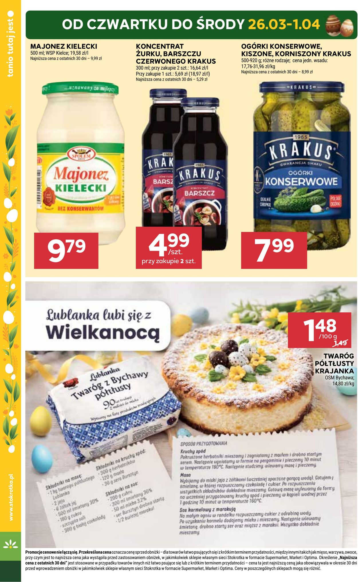 Gazetka Stokrotka 26.03.2026 - 01.04.2026