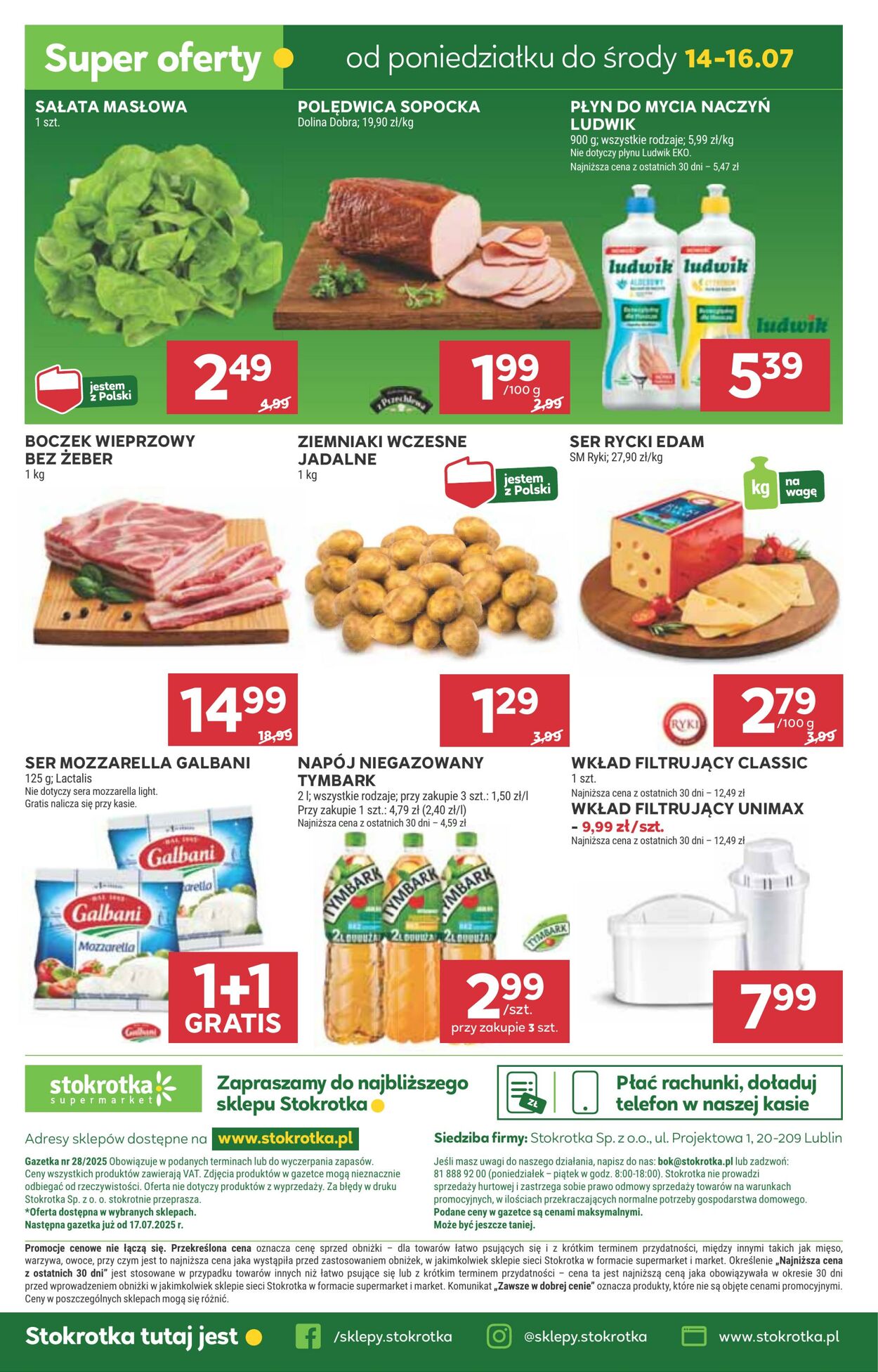 Gazetka Stokrotka 10.07.2025 - 16.07.2025