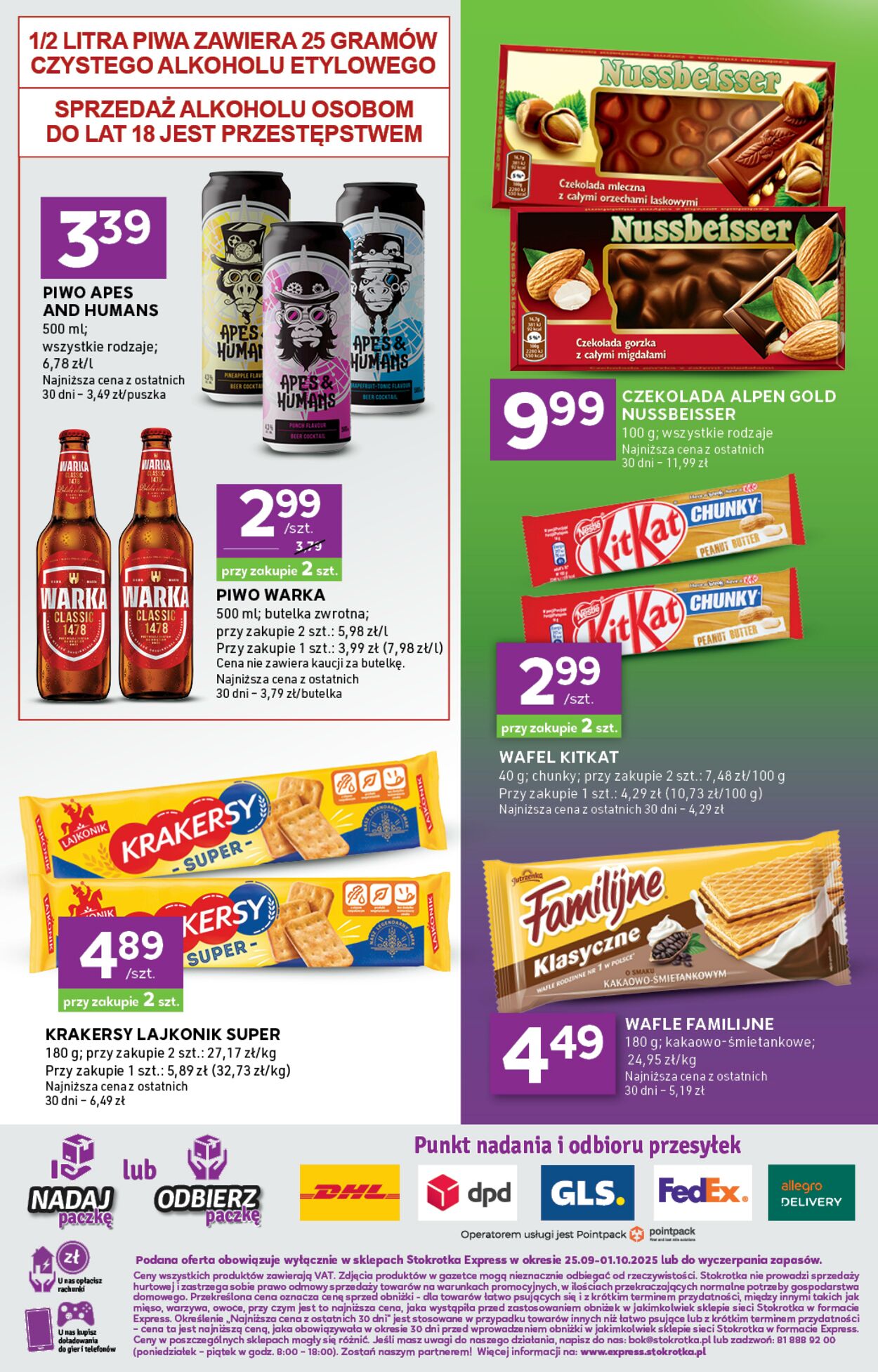 Gazetka Stokrotka 25.09.2025 - 01.10.2025
