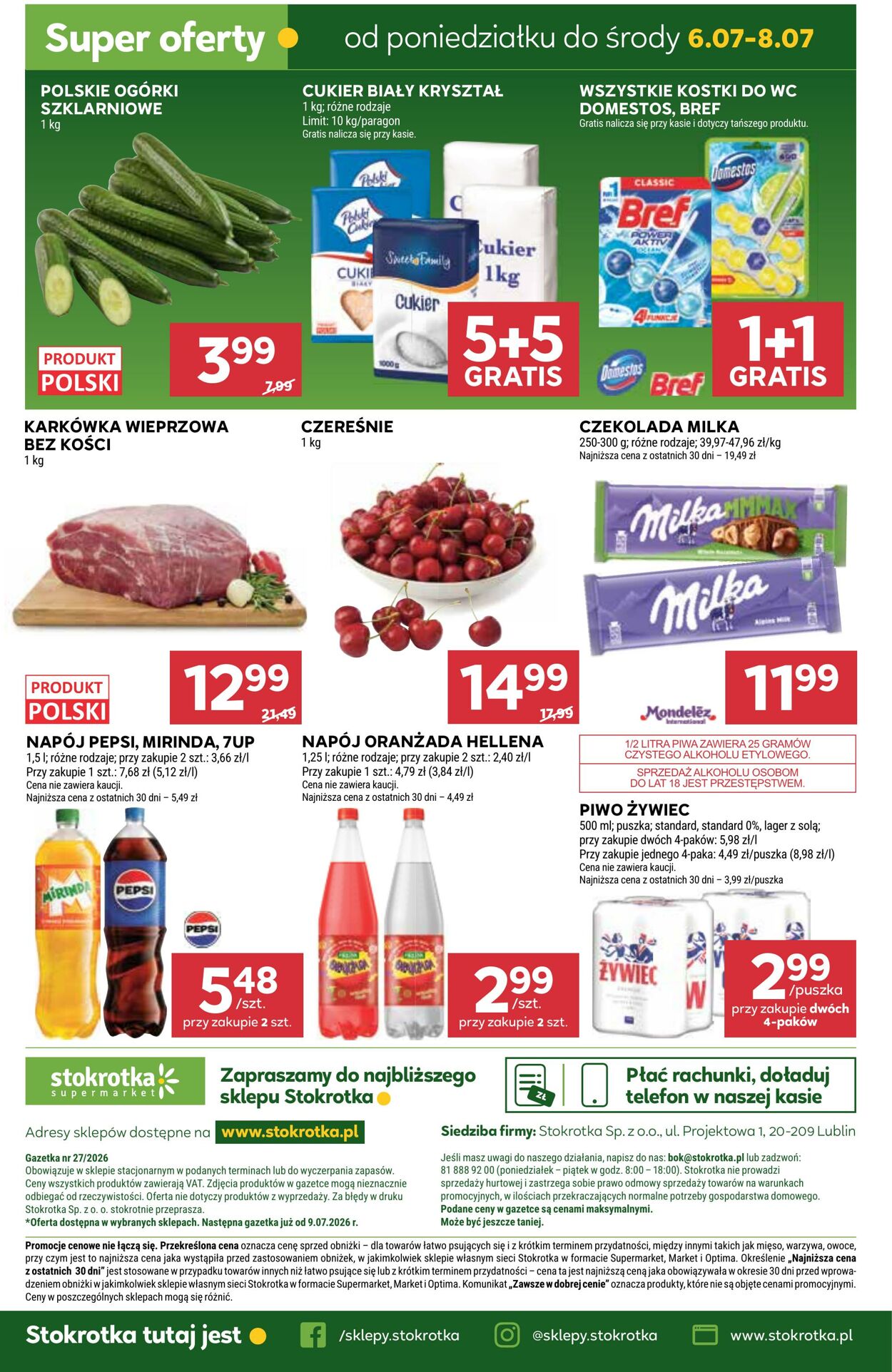 Gazetka Stokrotka 02.07.2026 - 08.07.2026