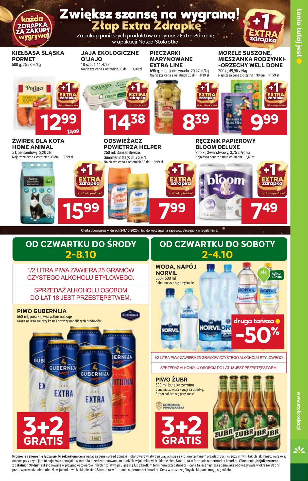 Gazetka Stokrotka 02.10.2025 - 08.10.2025
