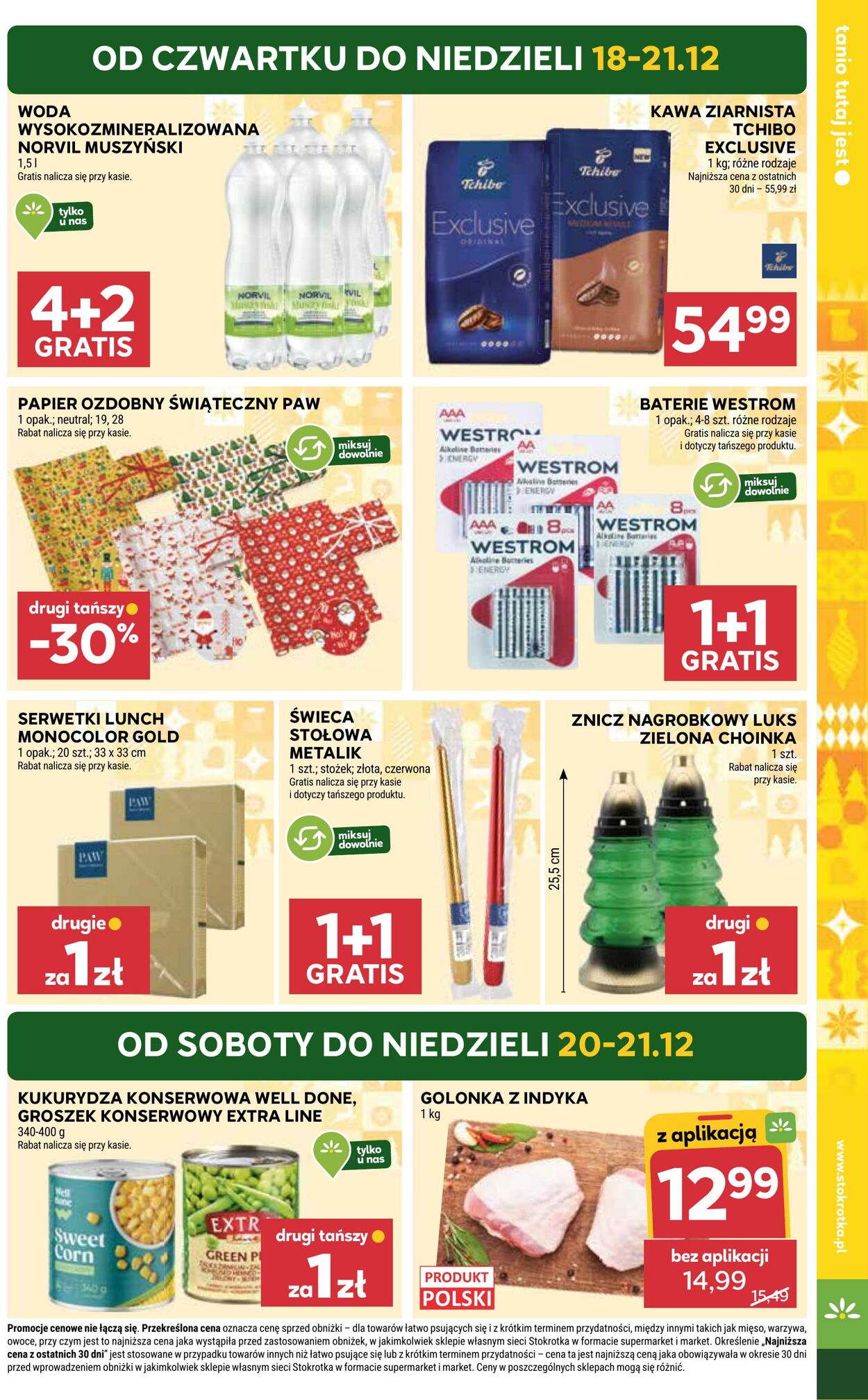 Gazetka Stokrotka 18.12.2025 - 21.12.2025