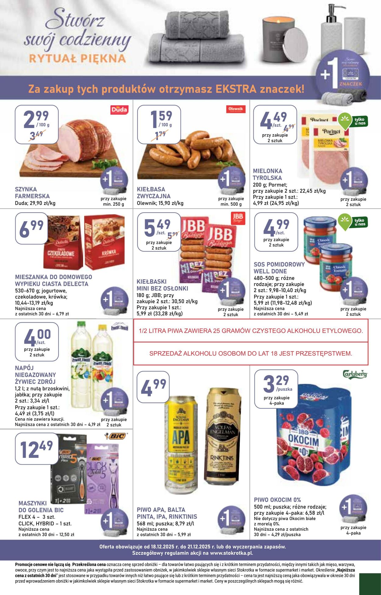 Gazetka Stokrotka 18.12.2025 - 21.12.2025