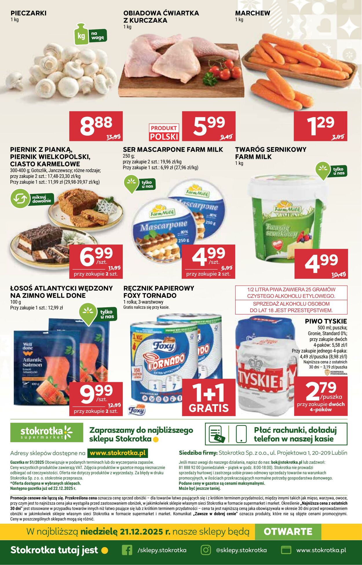 Gazetka Stokrotka 18.12.2025 - 21.12.2025