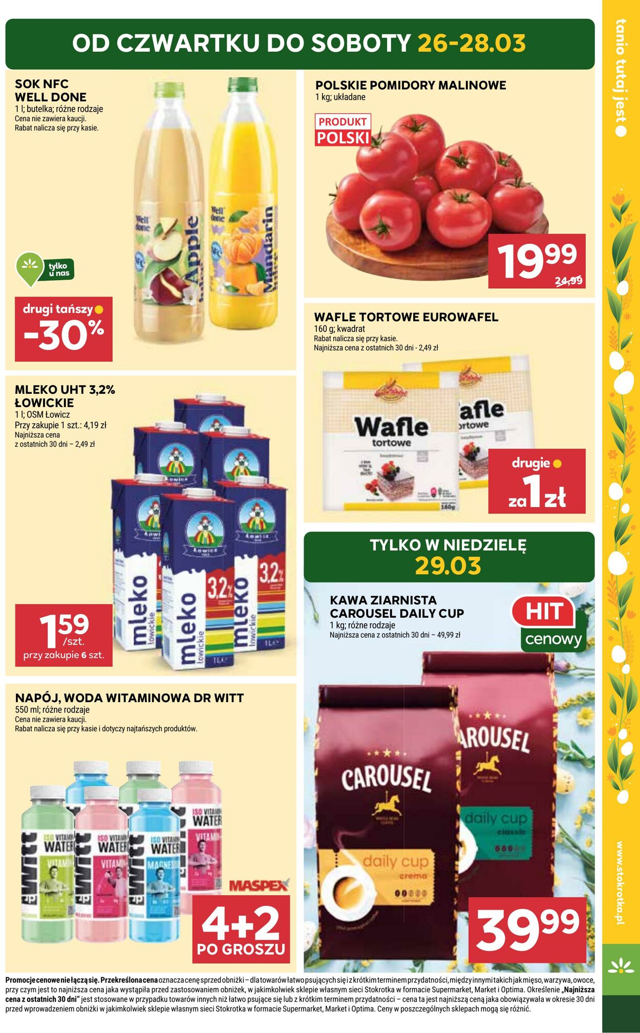 Gazetka Stokrotka 26.03.2026 - 01.04.2026