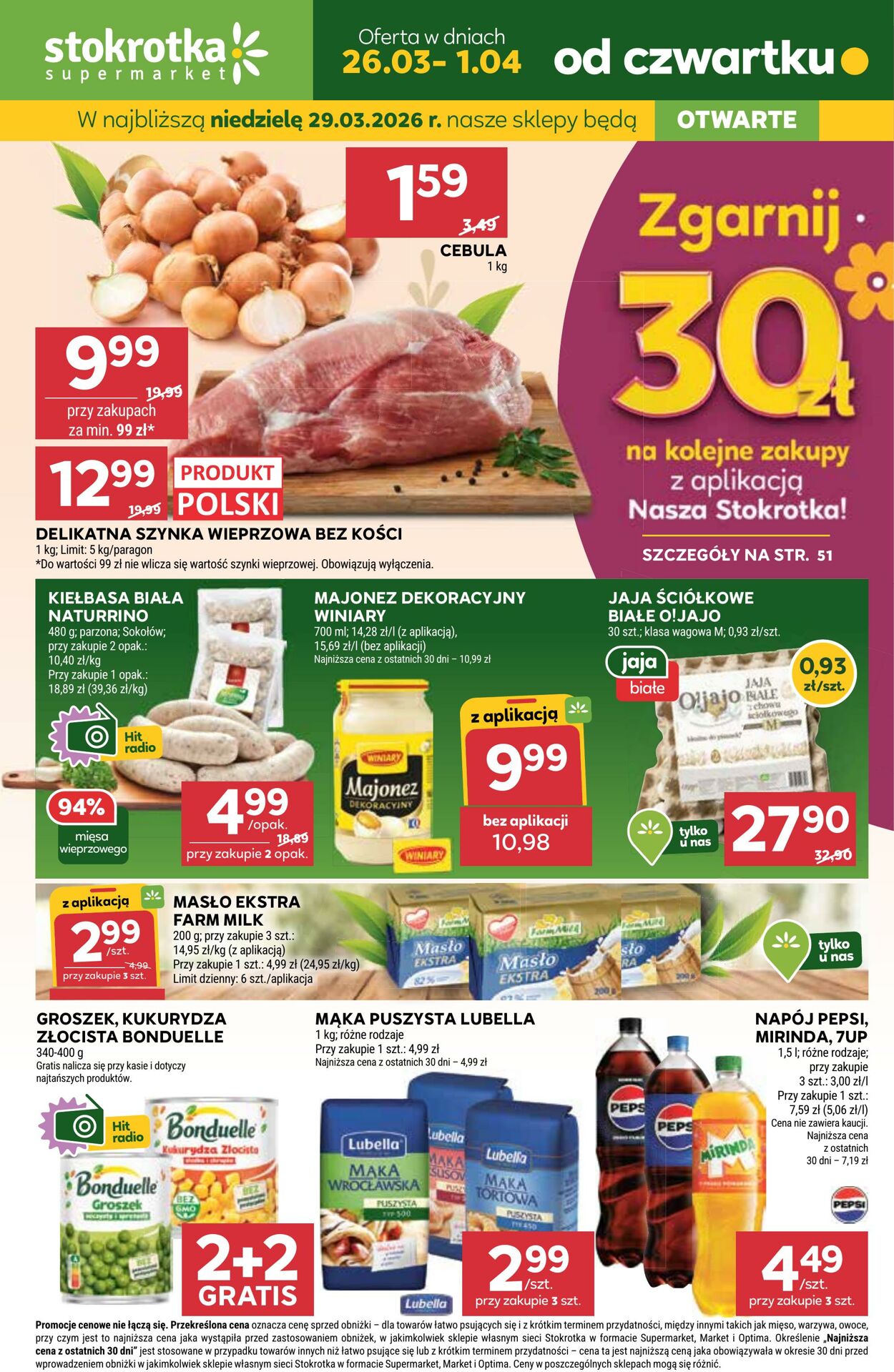 Gazetka Stokrotka 26.03.2026 - 01.04.2026