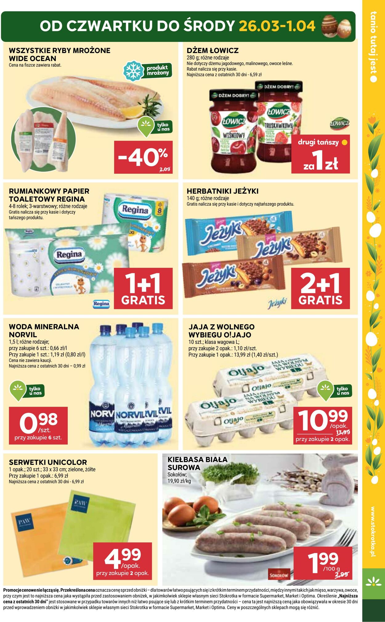 Gazetka Stokrotka 26.03.2026 - 01.04.2026
