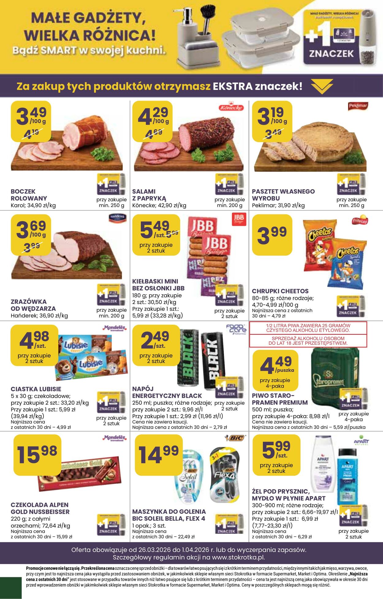 Gazetka Stokrotka 26.03.2026 - 01.04.2026