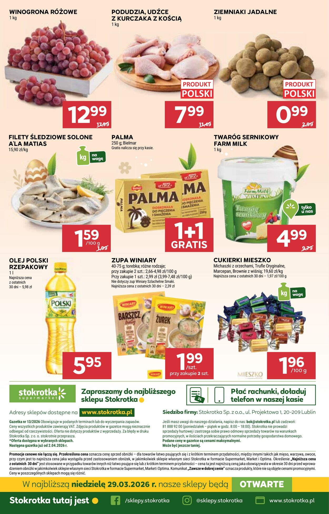 Gazetka Stokrotka 26.03.2026 - 01.04.2026