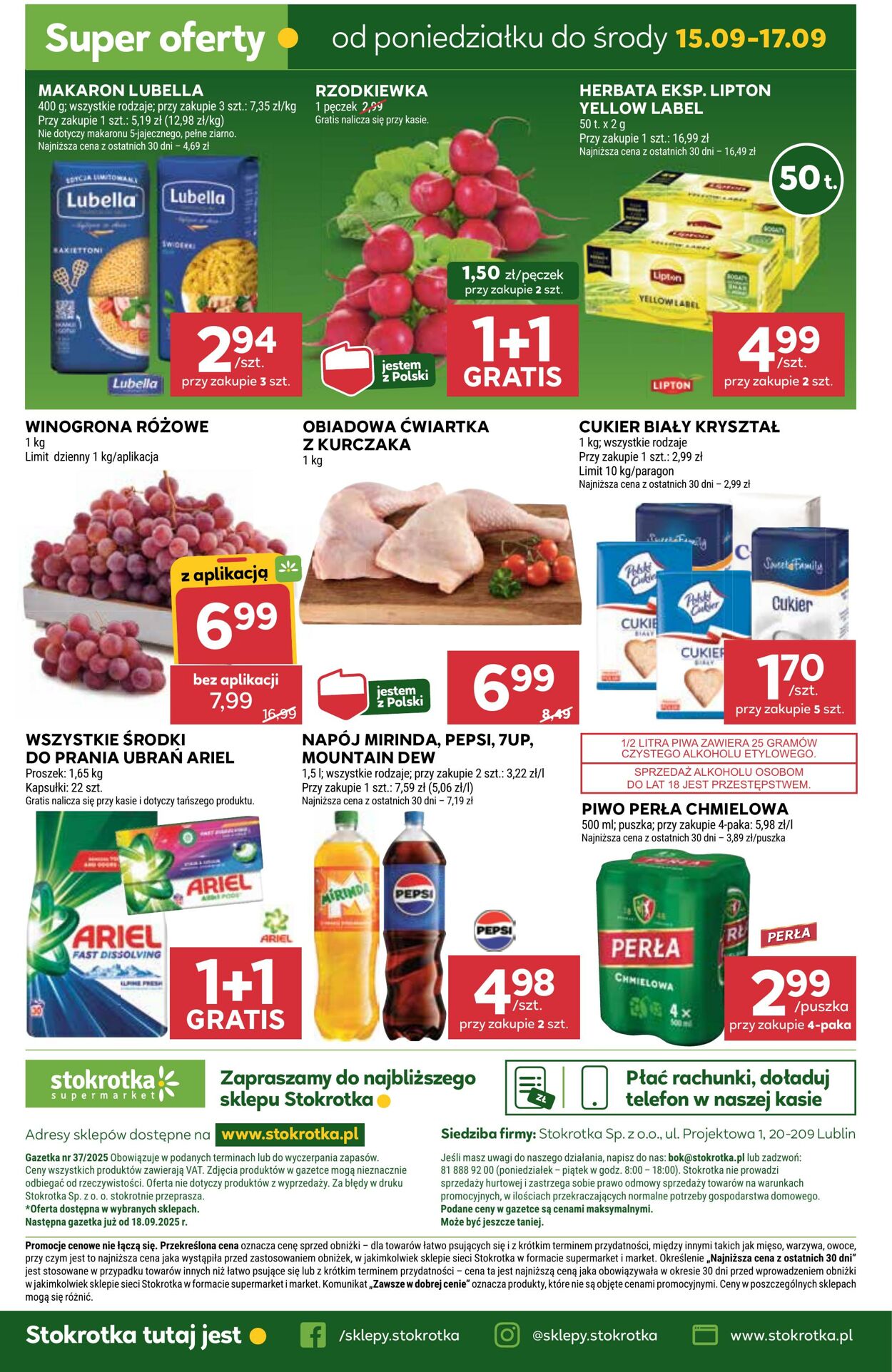 Gazetka Stokrotka 11.09.2025 - 17.09.2025