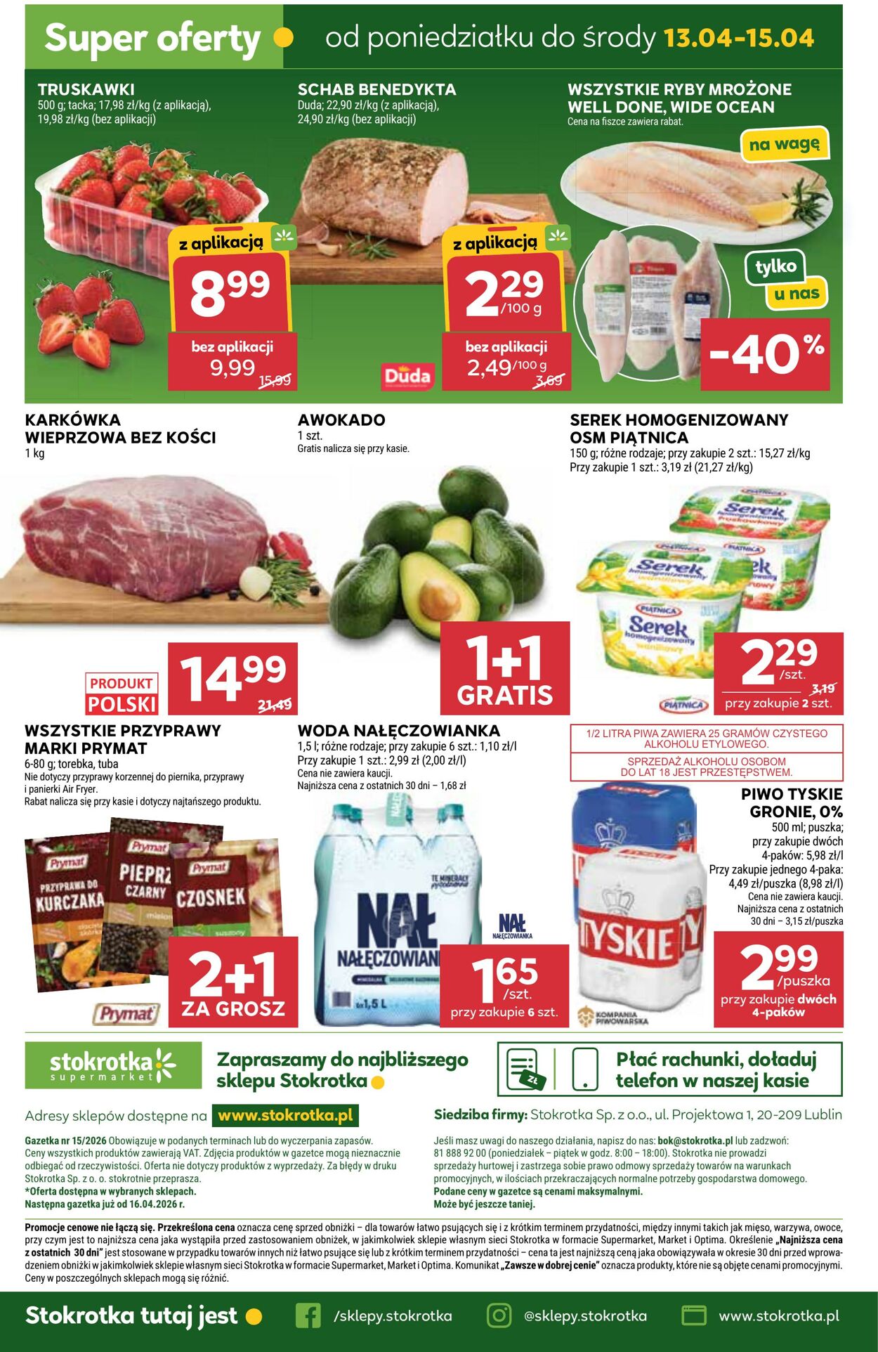 Gazetka Stokrotka 09.04.2026 - 15.04.2026