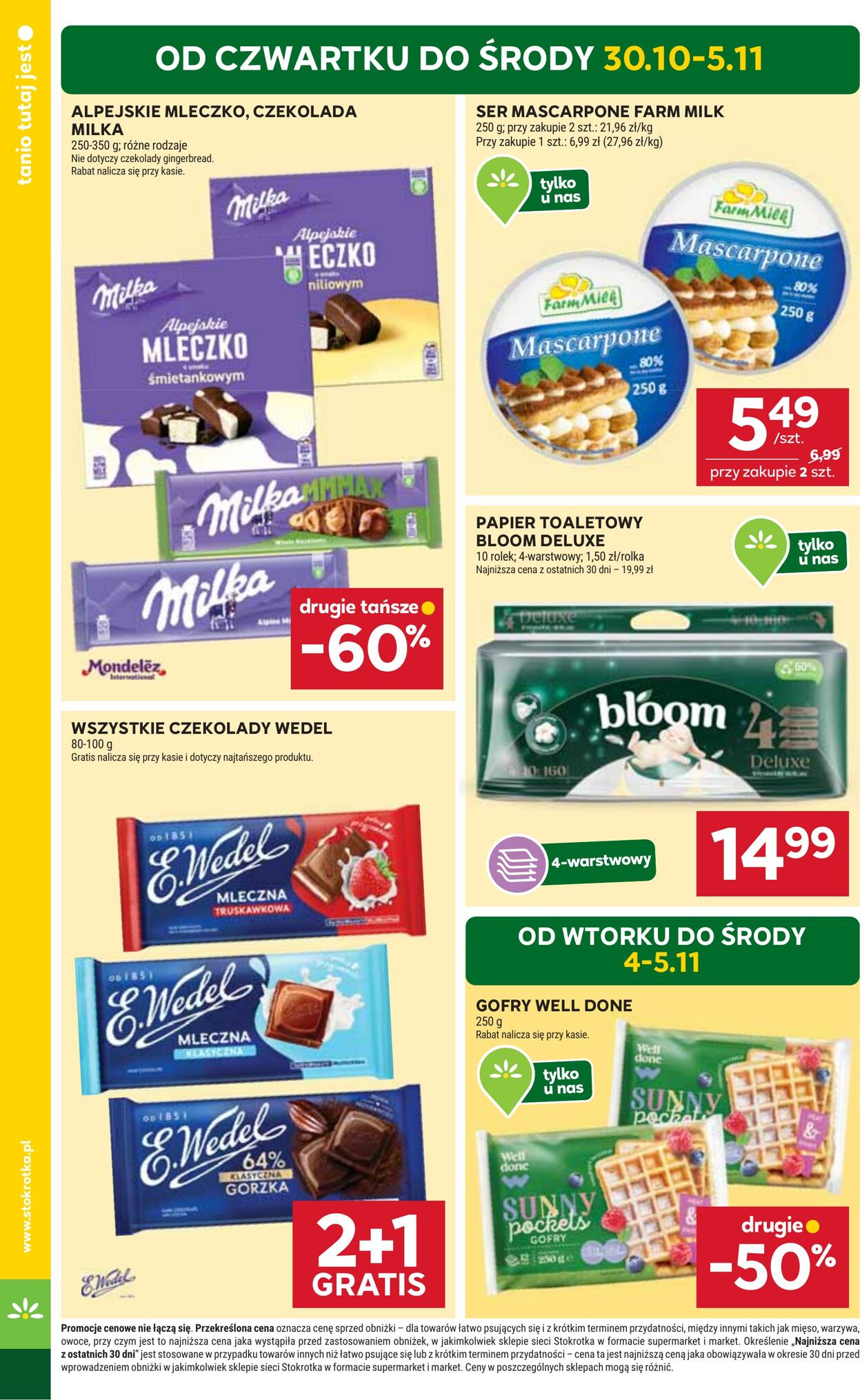 Gazetka Stokrotka 30.10.2025 - 05.11.2025