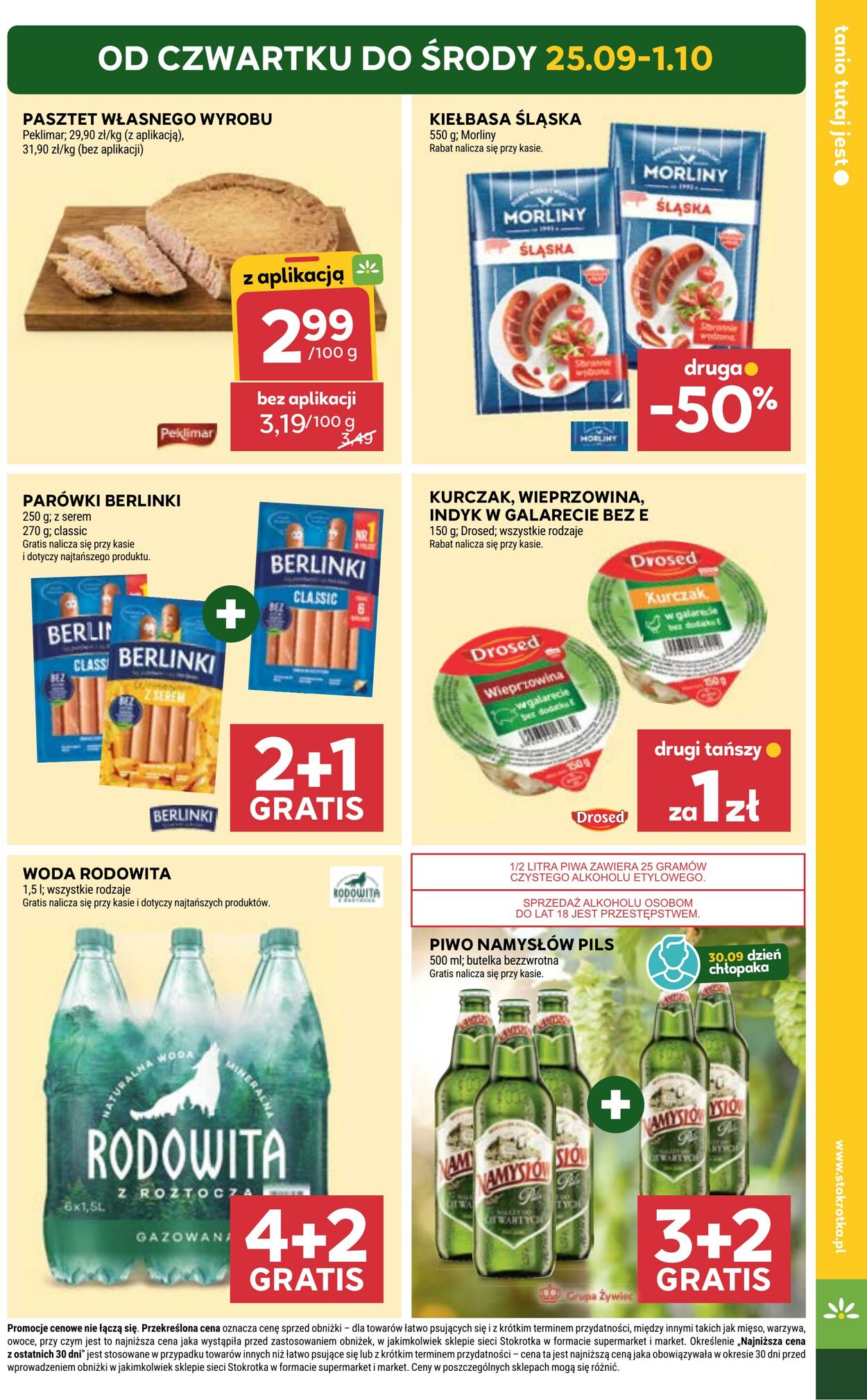 Gazetka Stokrotka 25.09.2025 - 01.10.2025