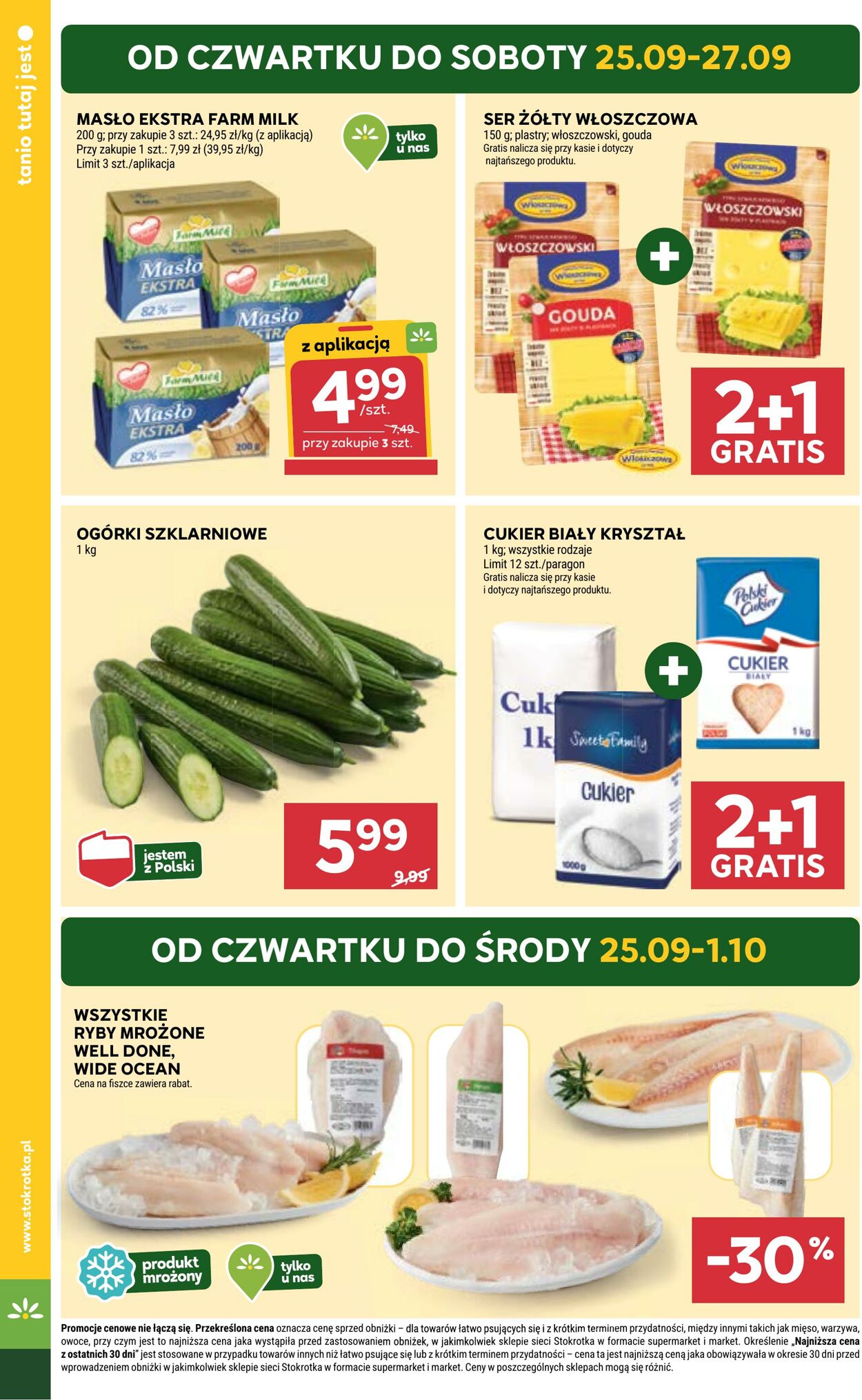 Gazetka Stokrotka 25.09.2025 - 01.10.2025