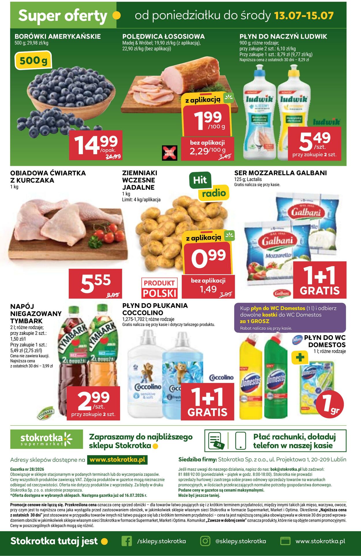 Gazetka Stokrotka 09.07.2026 - 15.07.2026
