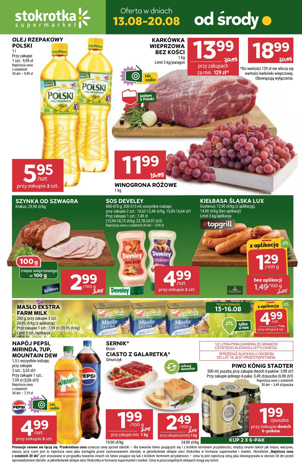 Gazetka Stokrotka 13.08.2025 - 20.08.2025