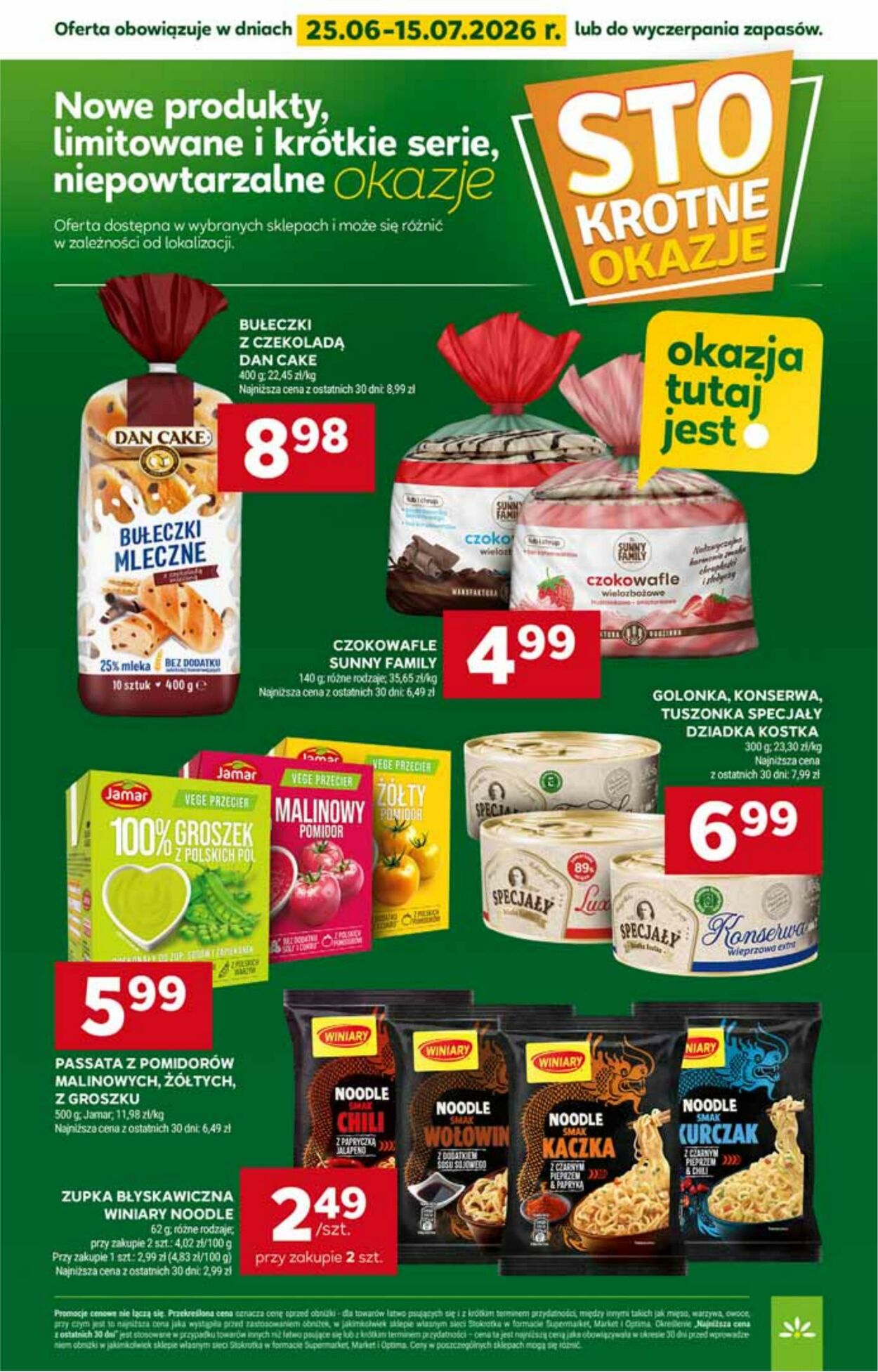 Gazetka Stokrotka 25.06.2026 - 01.07.2026