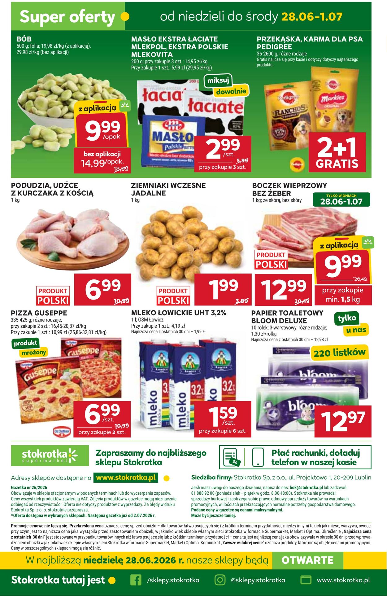 Gazetka Stokrotka 25.06.2026 - 01.07.2026