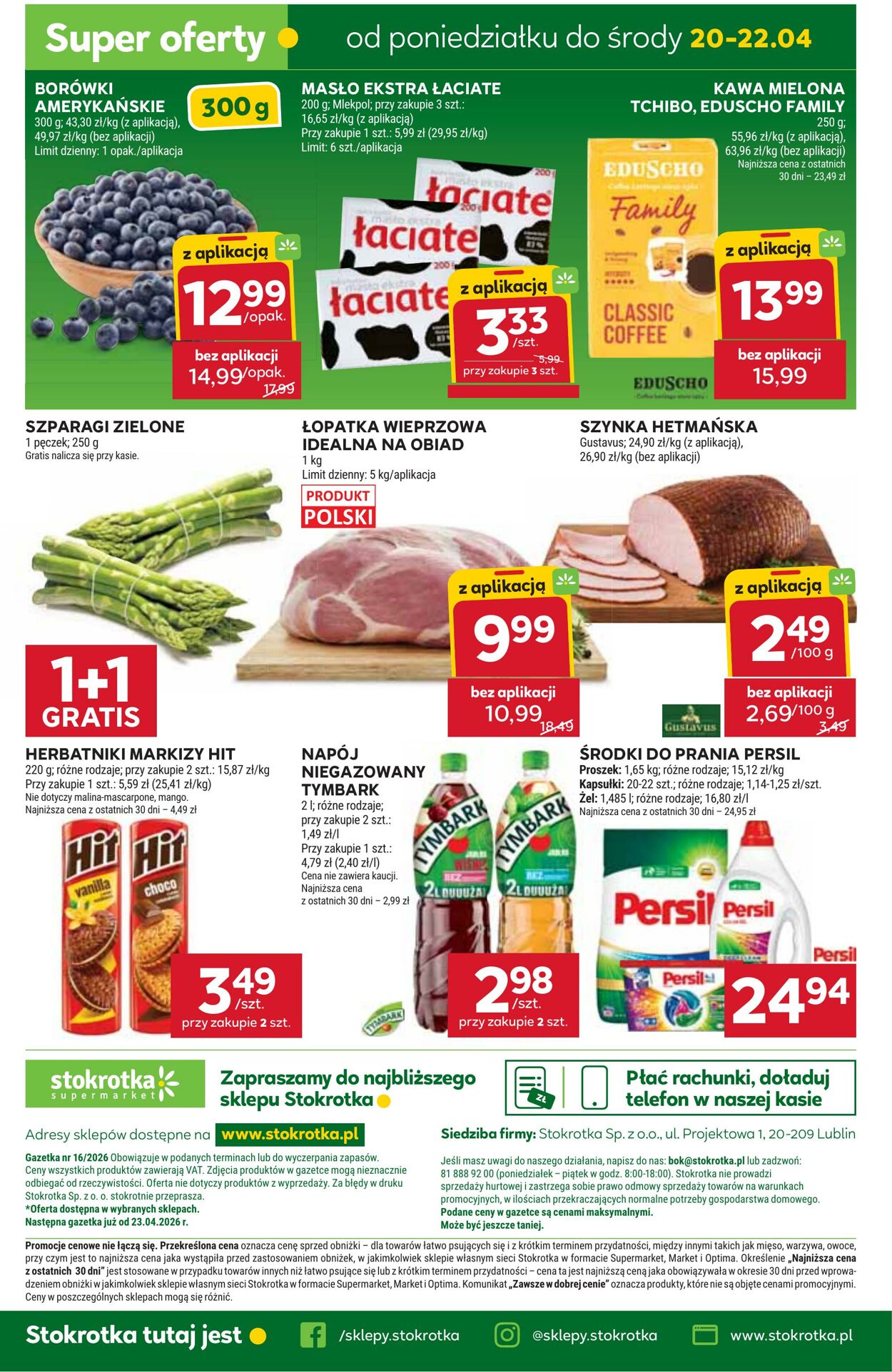 Gazetka Stokrotka 16.04.2026 - 22.04.2026