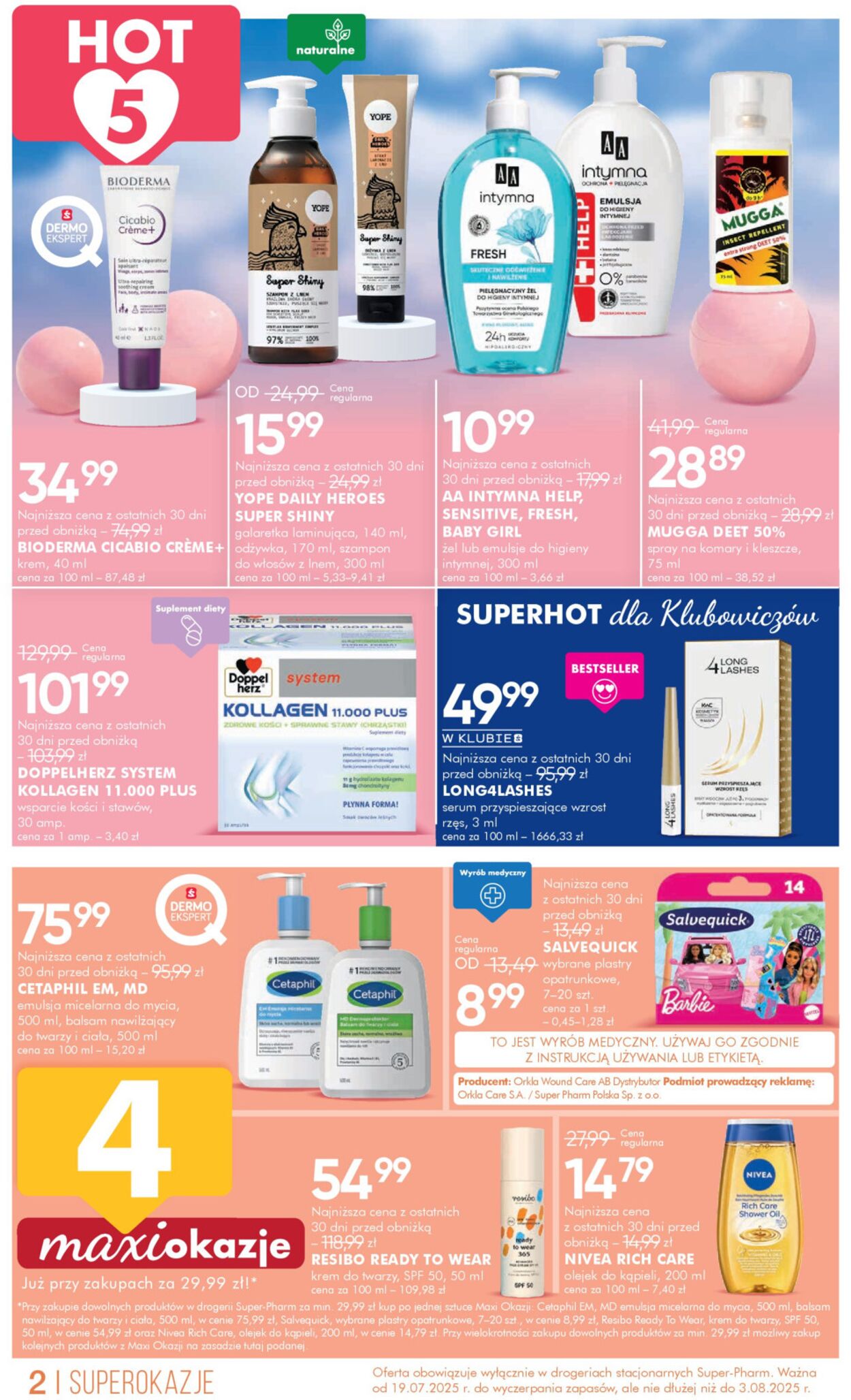 Gazetka Super-Pharm 17.07.2025 - 03.08.2025
