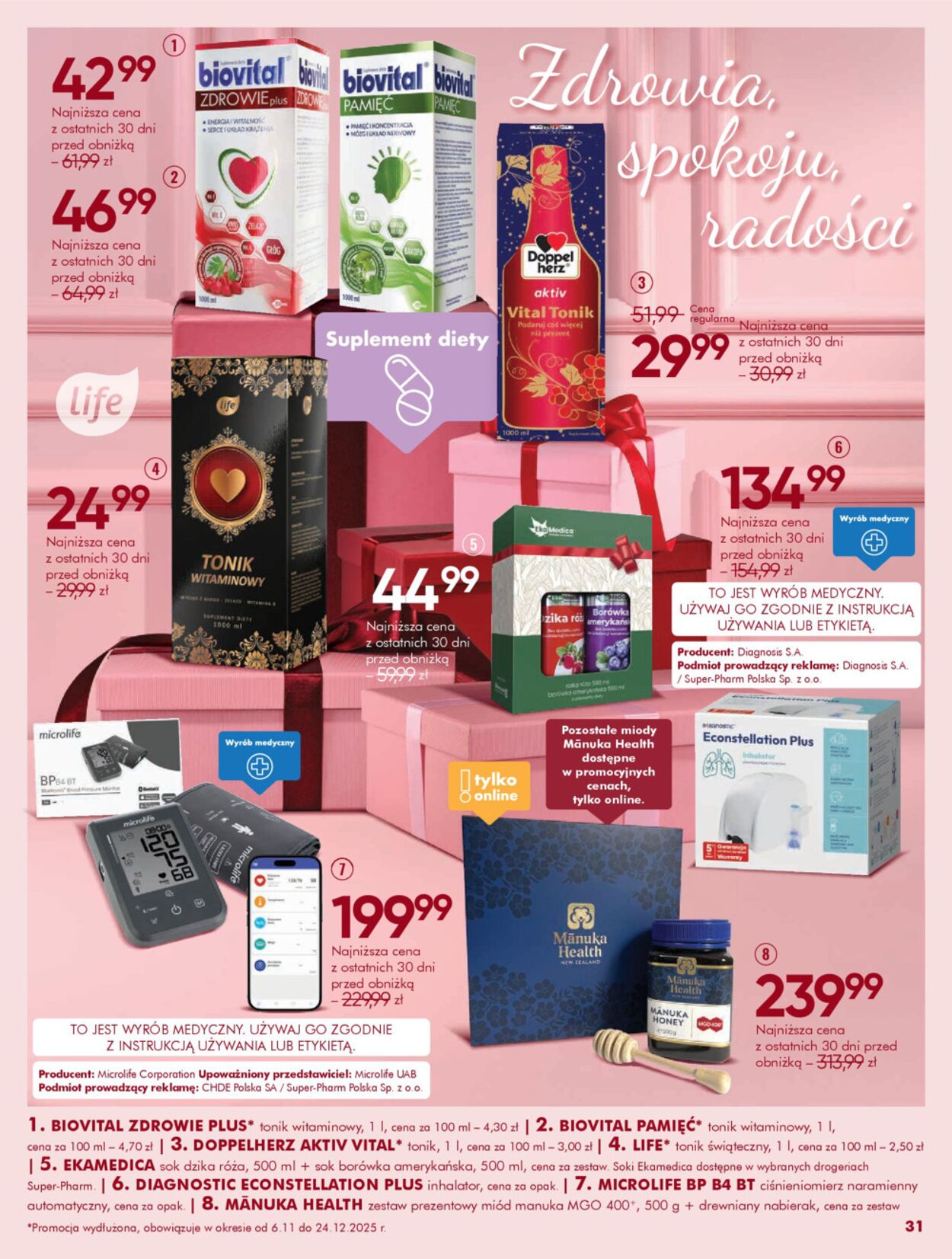 Gazetka Super-Pharm 04.11.2025 - 30.11.2025