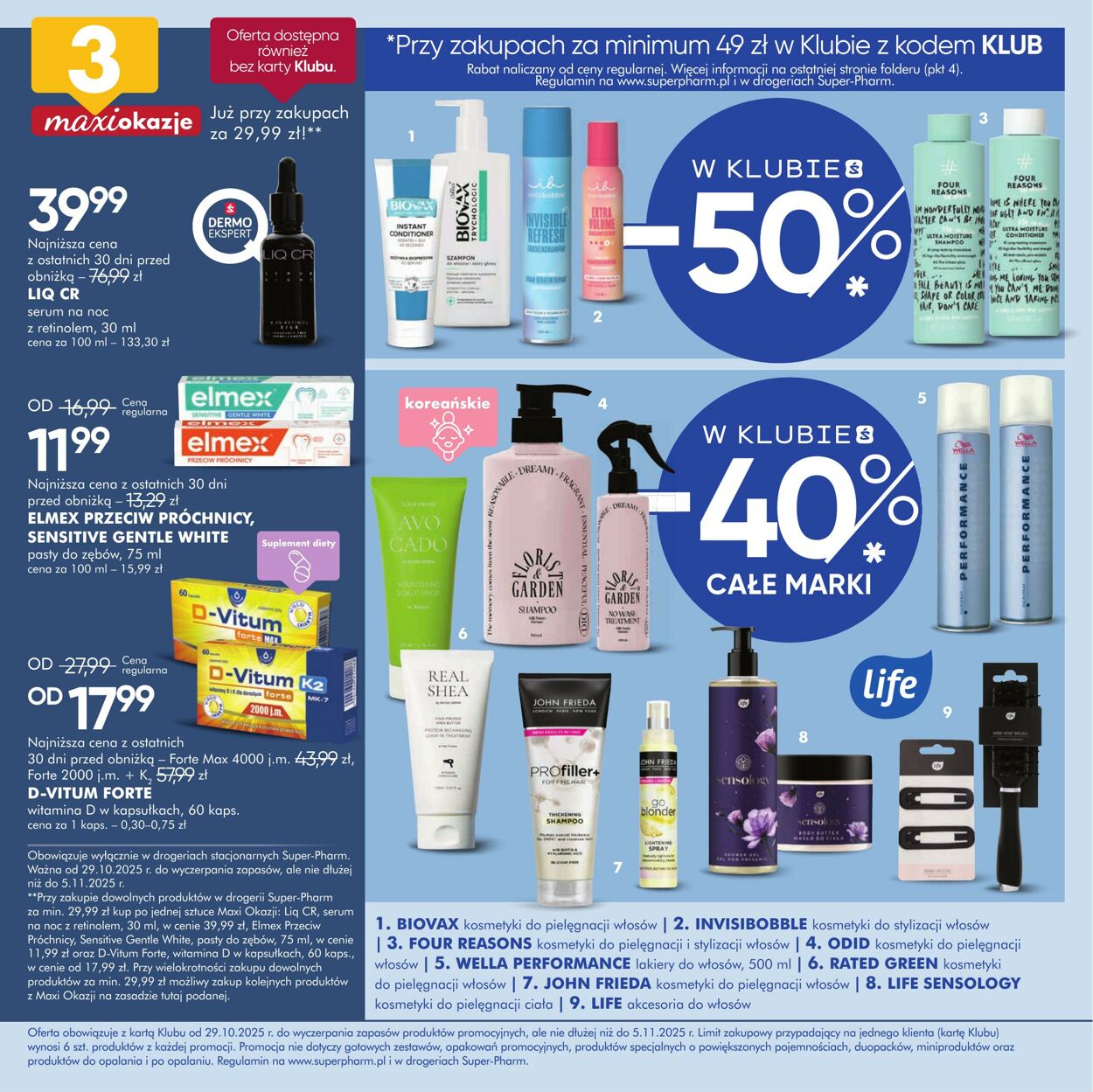 Gazetka Super-Pharm 29.10.2025 - 05.11.2025
