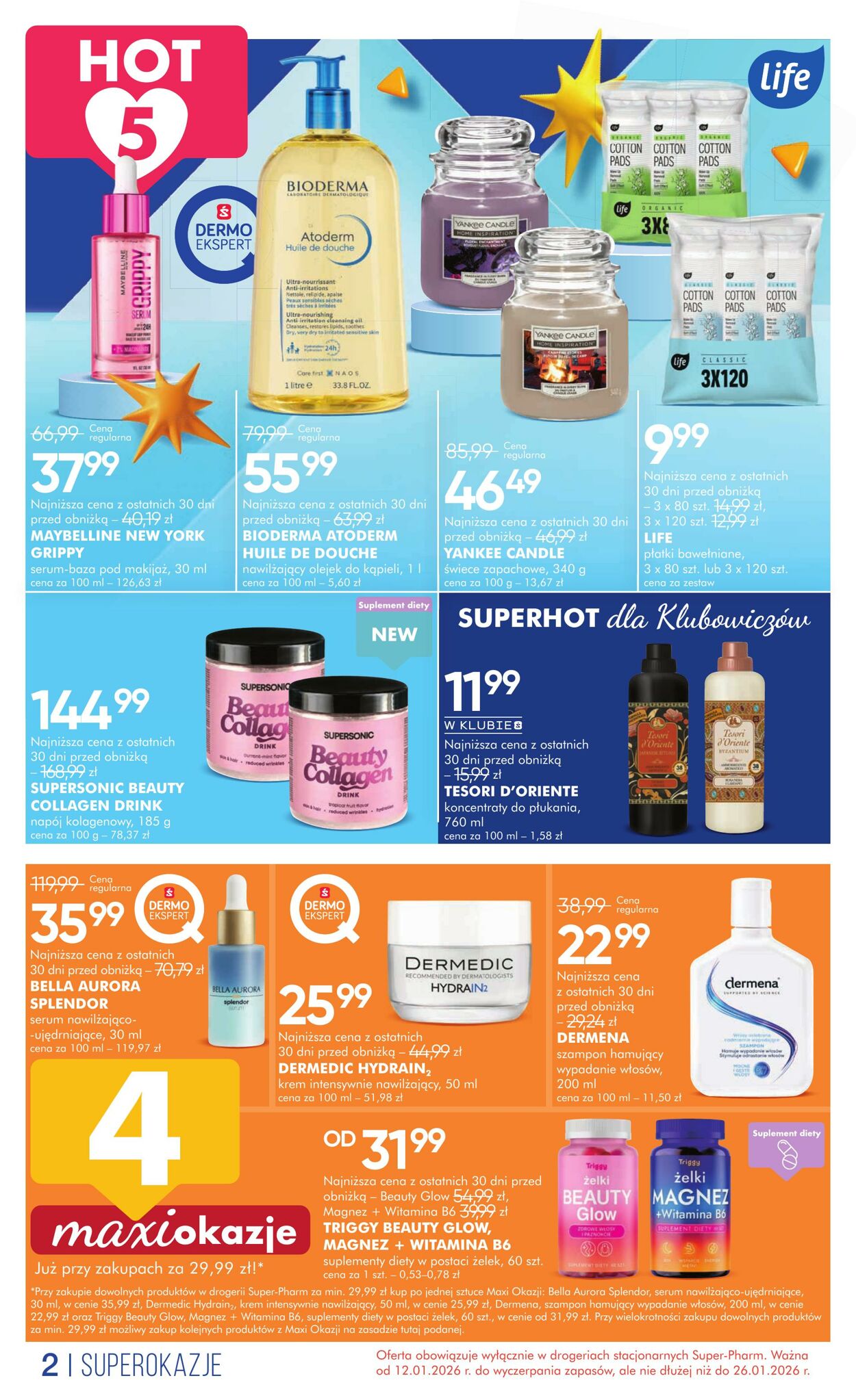 Gazetka Super-Pharm 12.01.2026 - 26.01.2026
