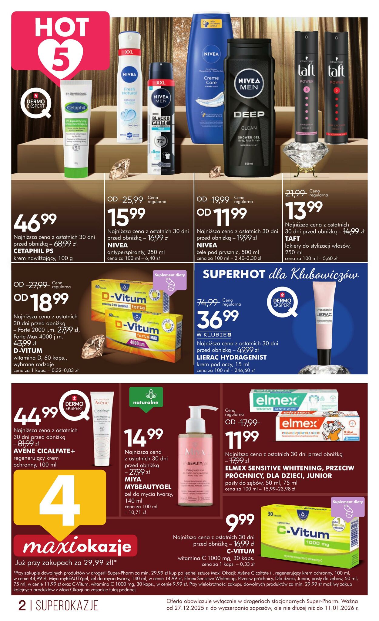 Gazetka Super-Pharm 27.12.2025 - 11.01.2026