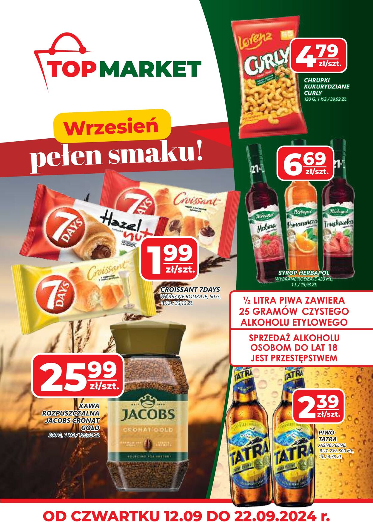 Gazetka Top Market 12.09.2024 - 22.09.2024