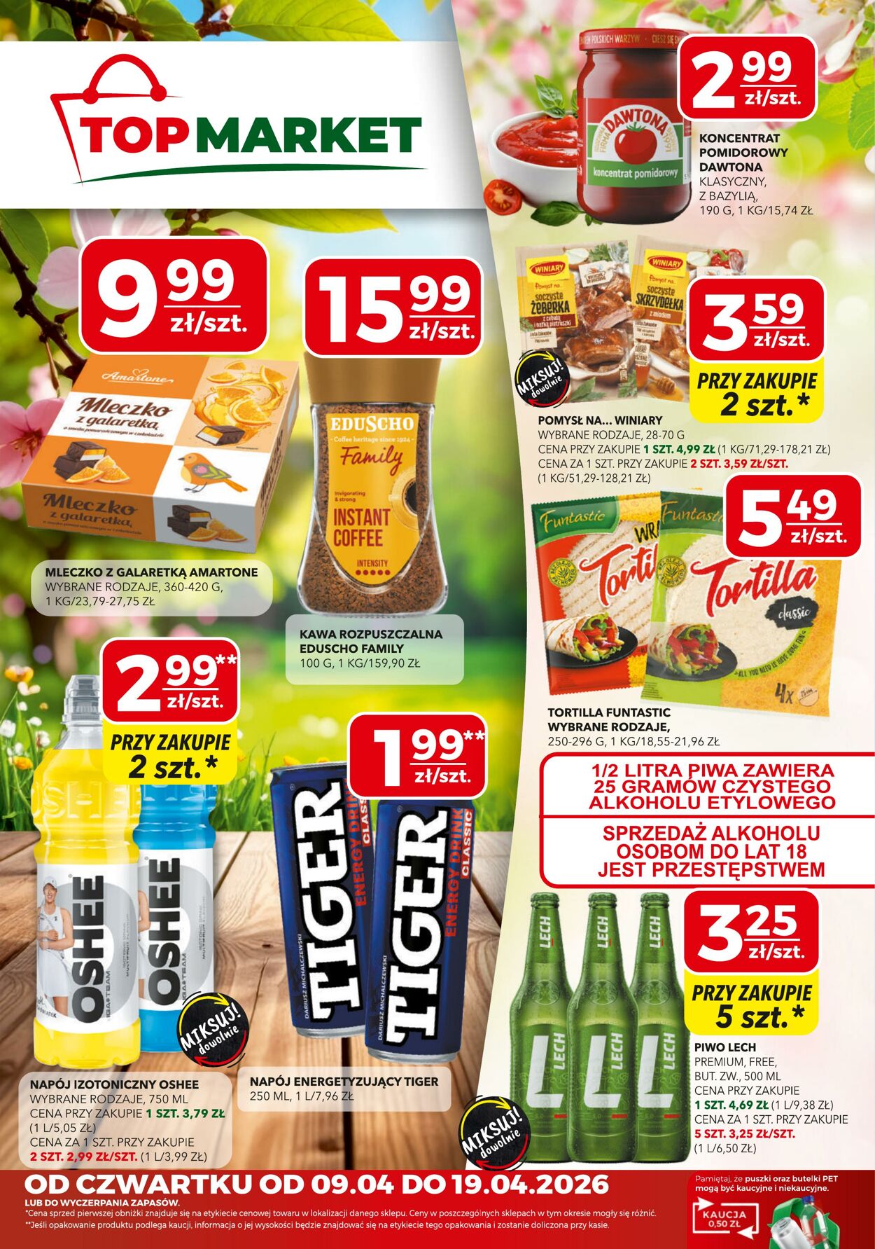 Gazetka Top Market 08.04.2026 - 16.04.2026