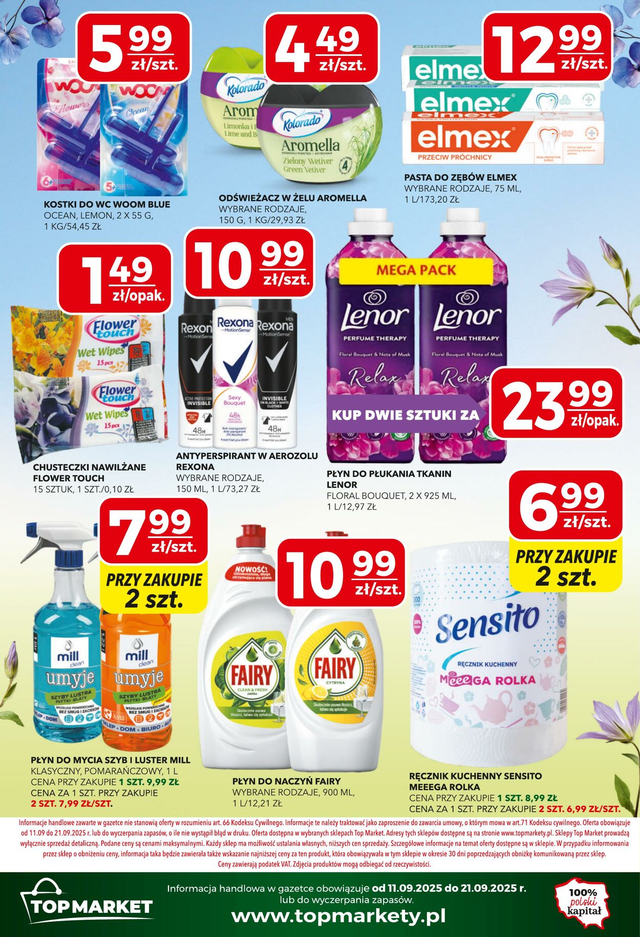 Gazetka Top Market 11.09.2025 - 21.09.2025
