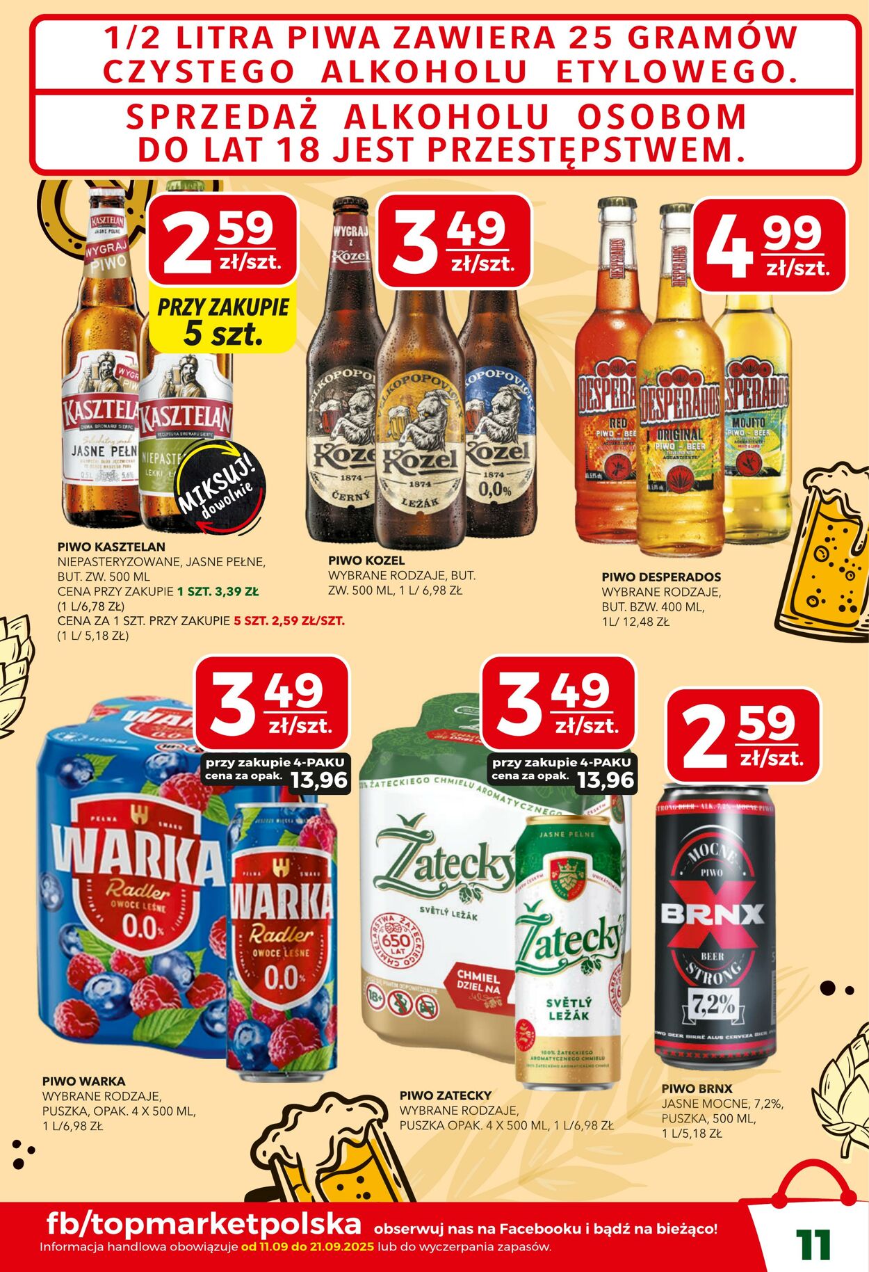 Gazetka Top Market 11.09.2025 - 21.09.2025