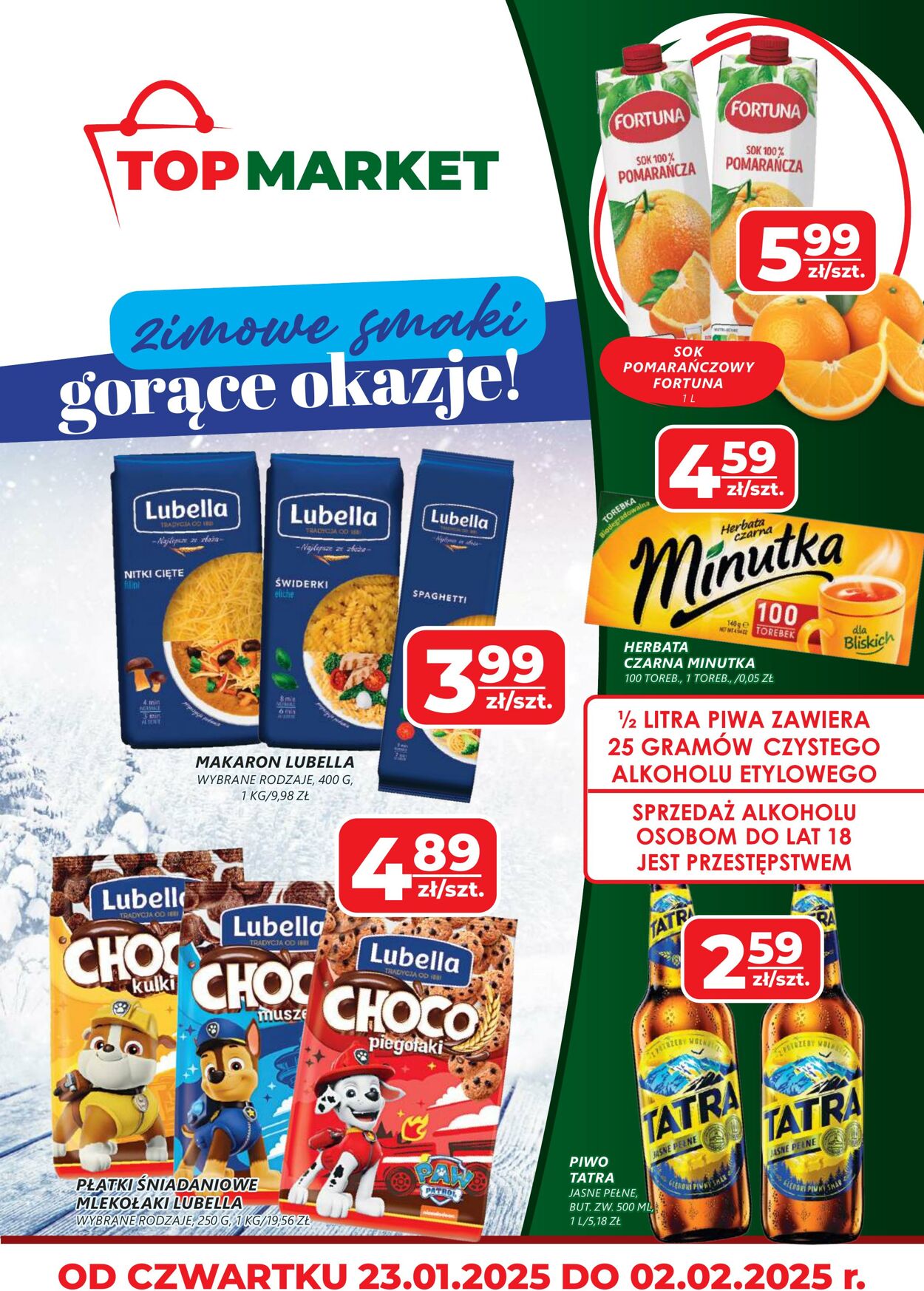 Gazetka Top Market 23.01.2025 - 02.02.2025