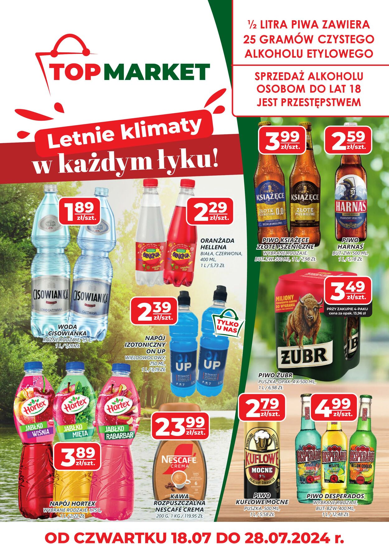 Gazetka Top Market 18.07.2024 - 28.07.2024