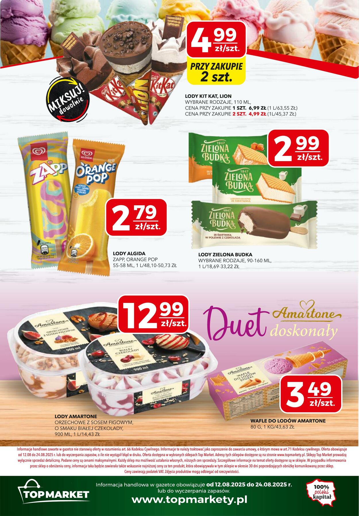 Gazetka Top Market 12.08.2025 - 24.08.2025
