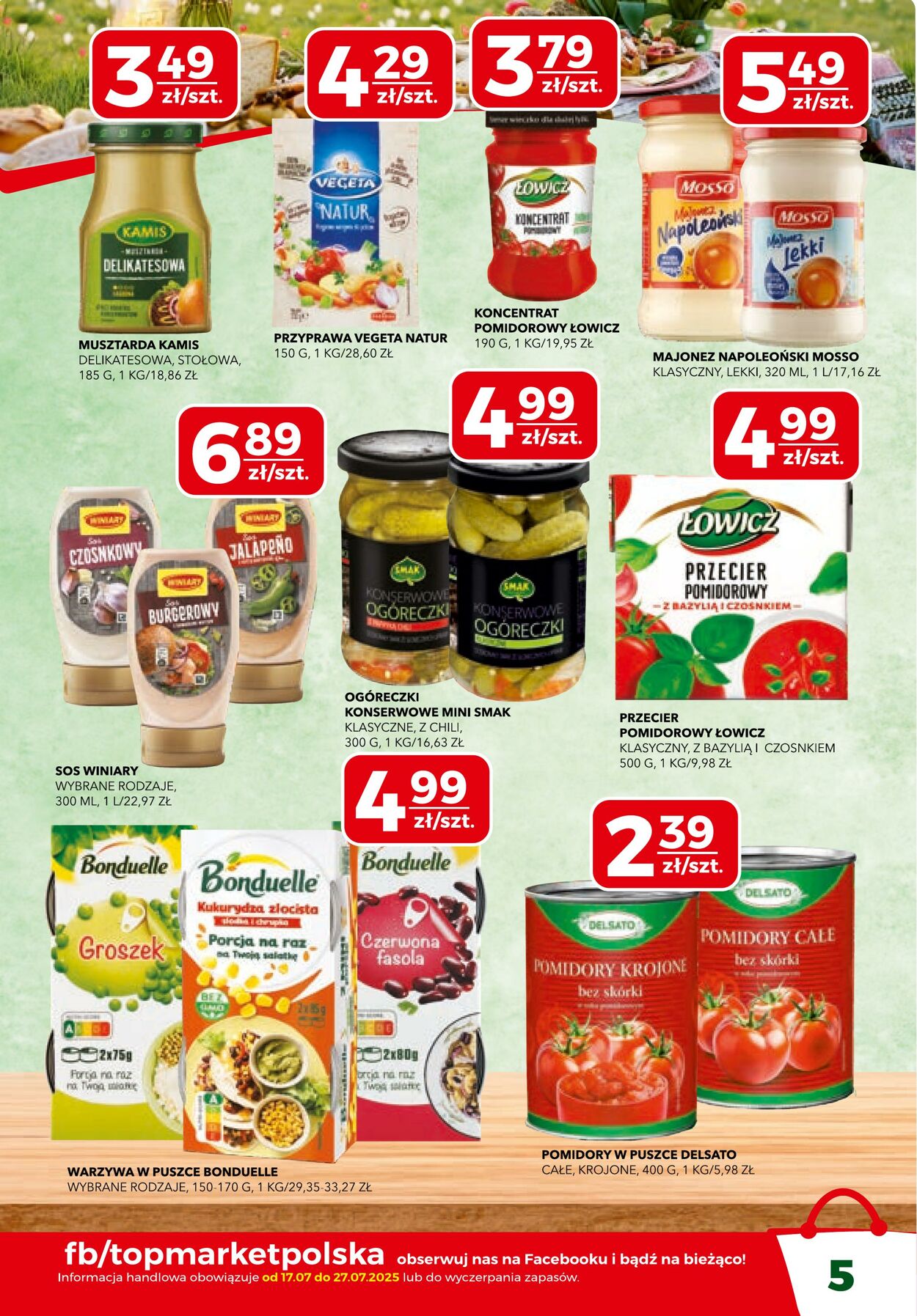 Gazetka Top Market 17.07.2025 - 27.07.2025