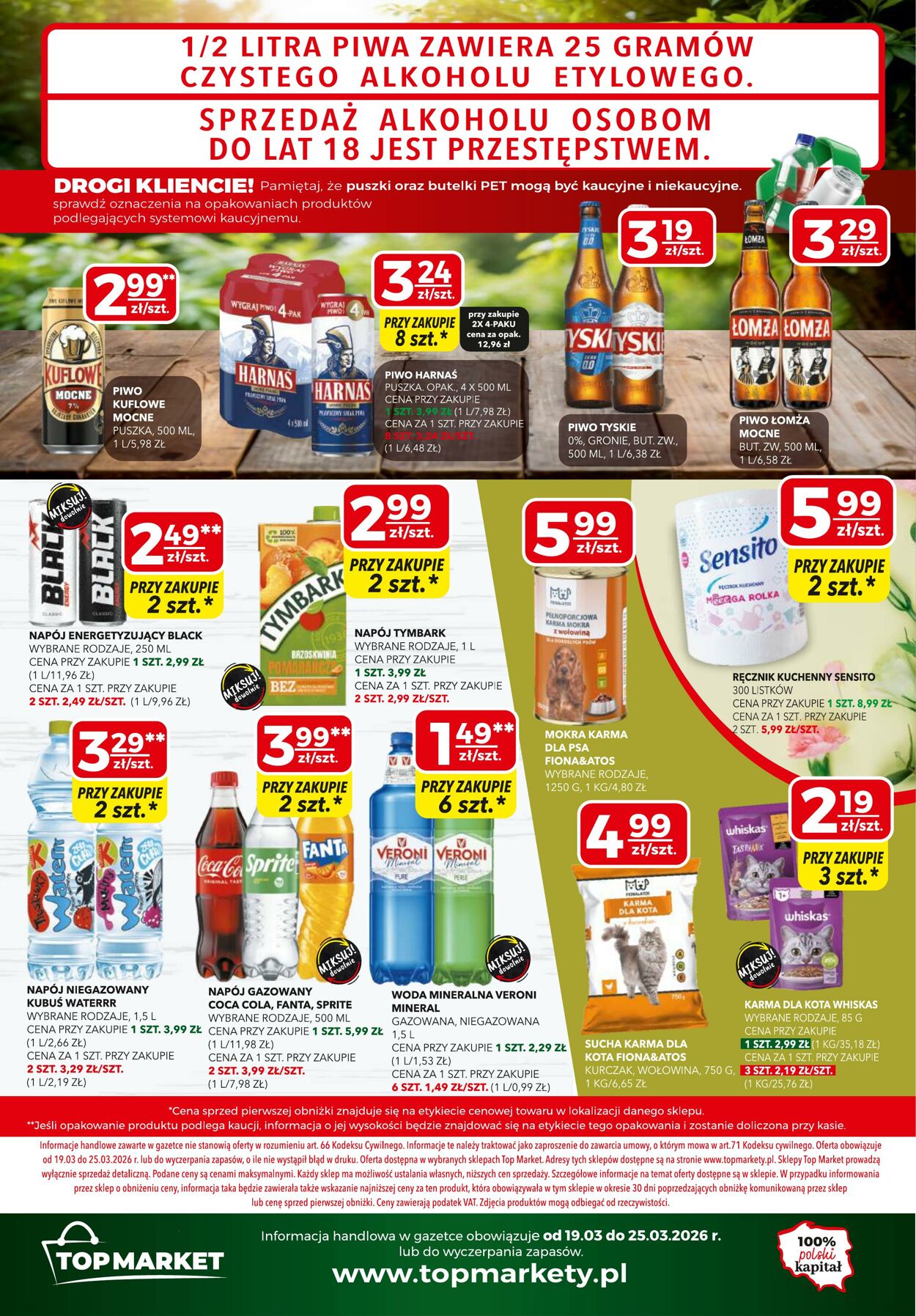 Gazetka Top Market 17.03.2026 - 25.03.2026